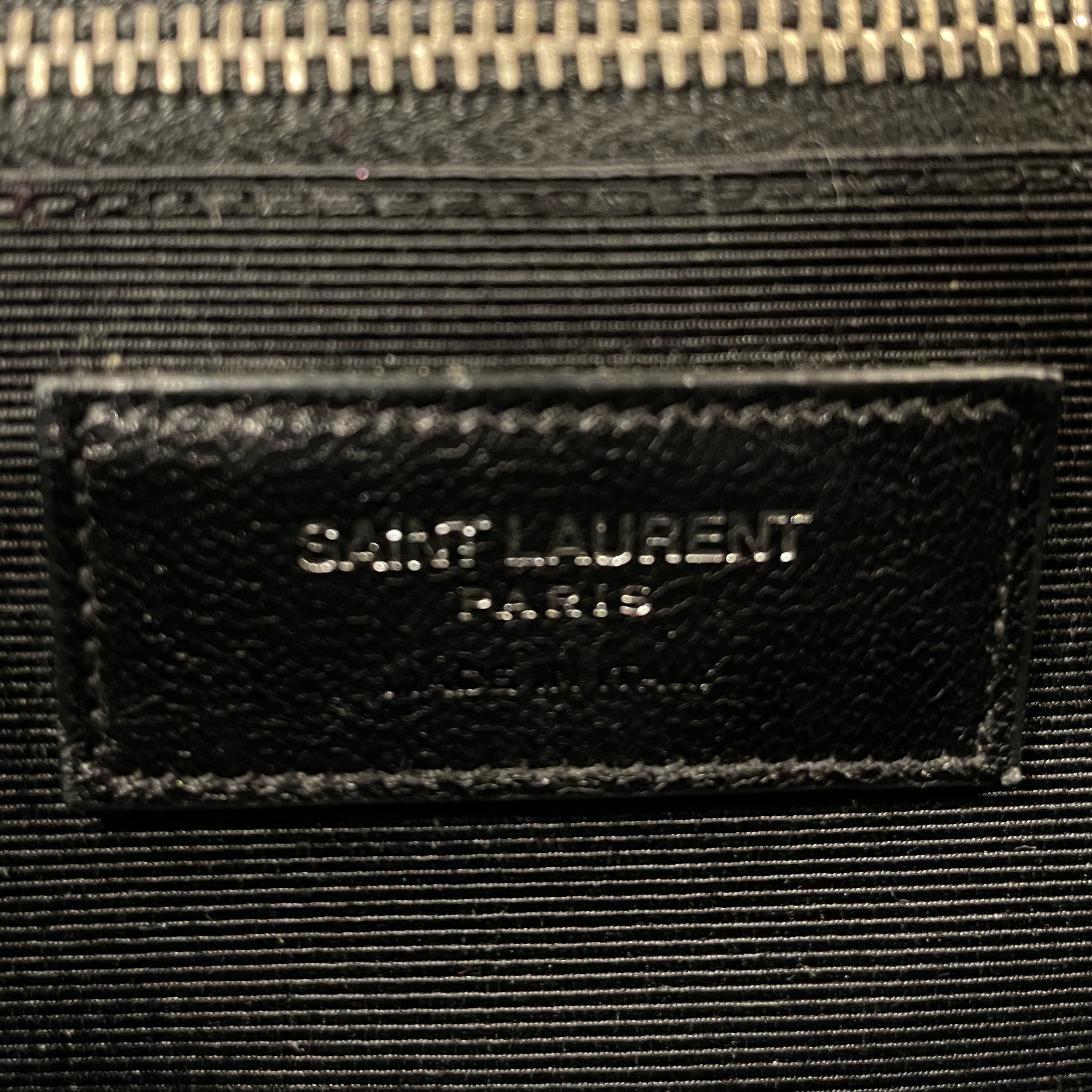 YVES SAINT LAURENT/Cross Body Bag/Leather/BLK/ view 4