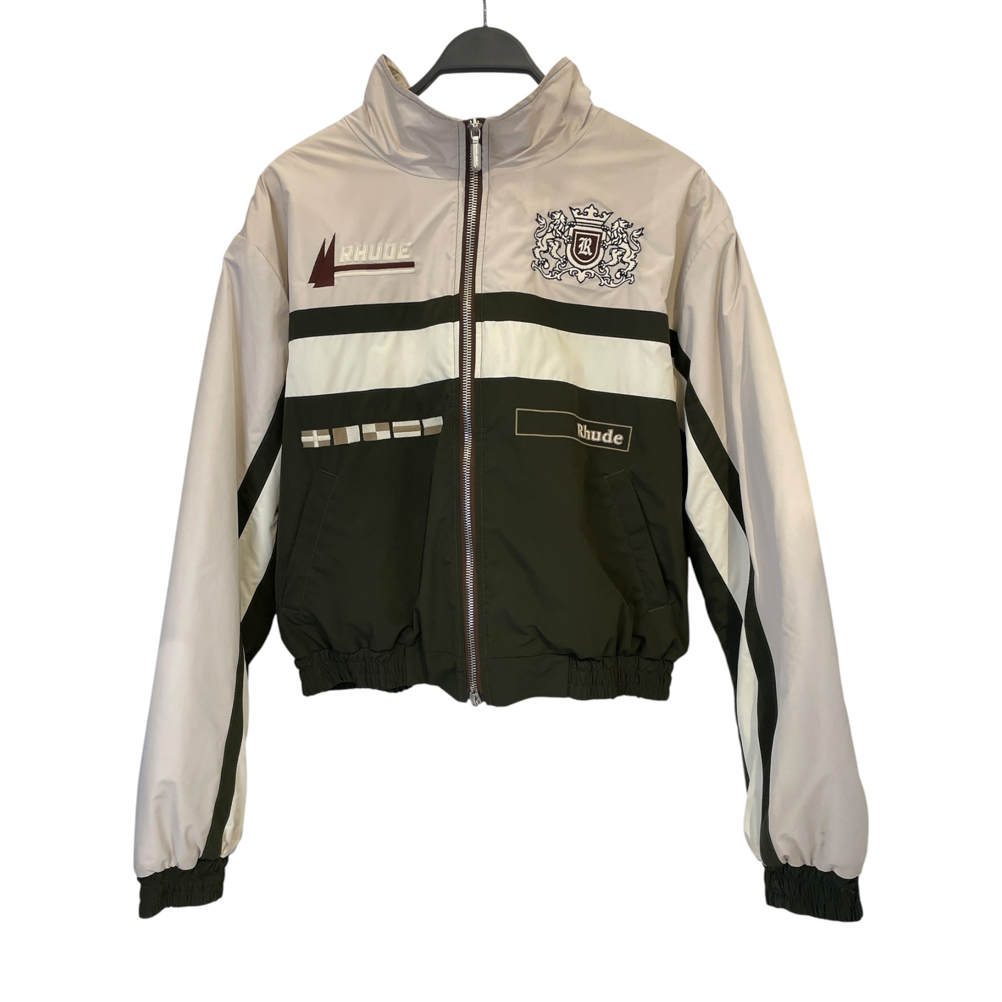 RHUDE/Riders Jkt (S)/M/Nylon/BEG/RACING TEAM view 1