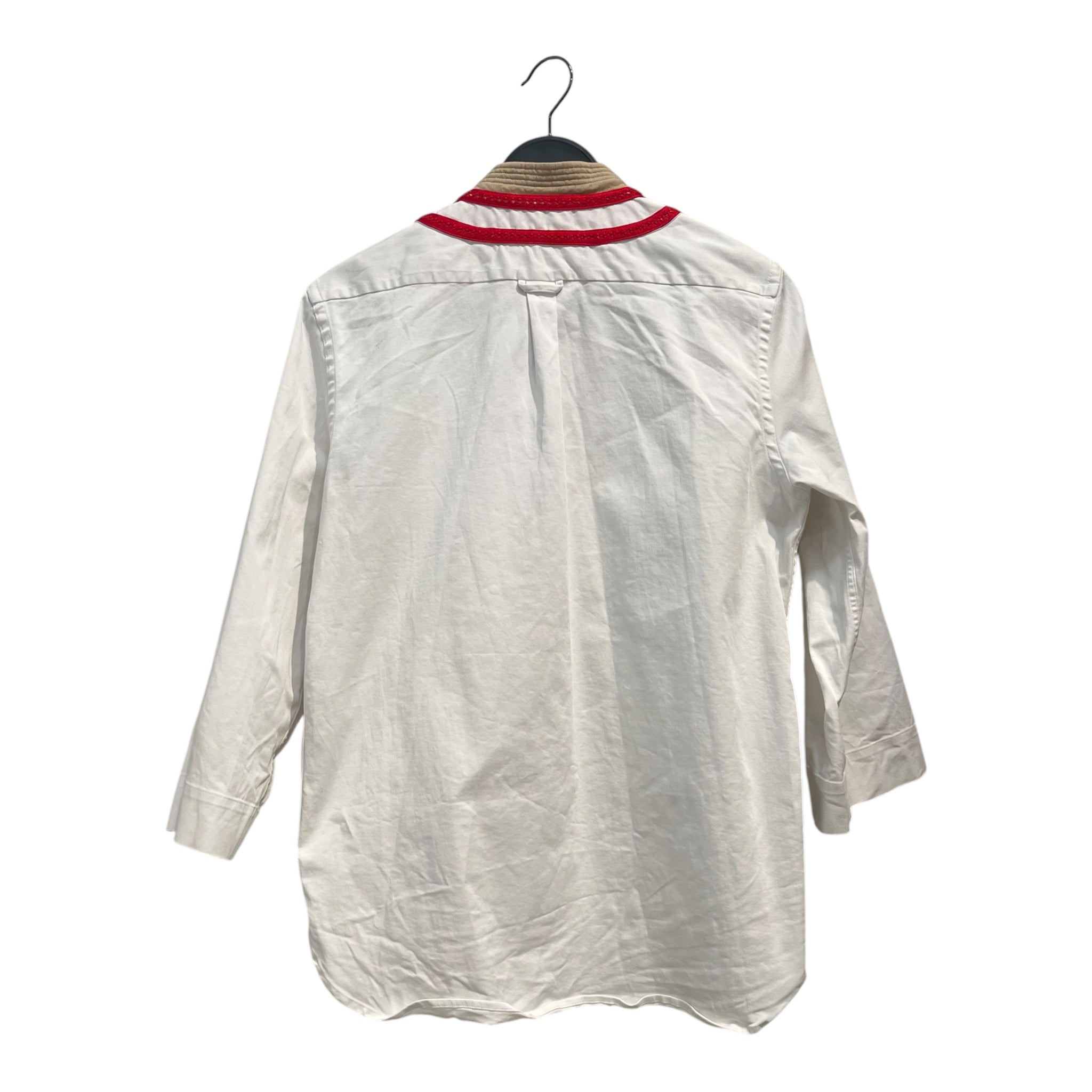 WALES BONNER/Jacket/48/WHT/red accents jui jitsu gui styl view 2