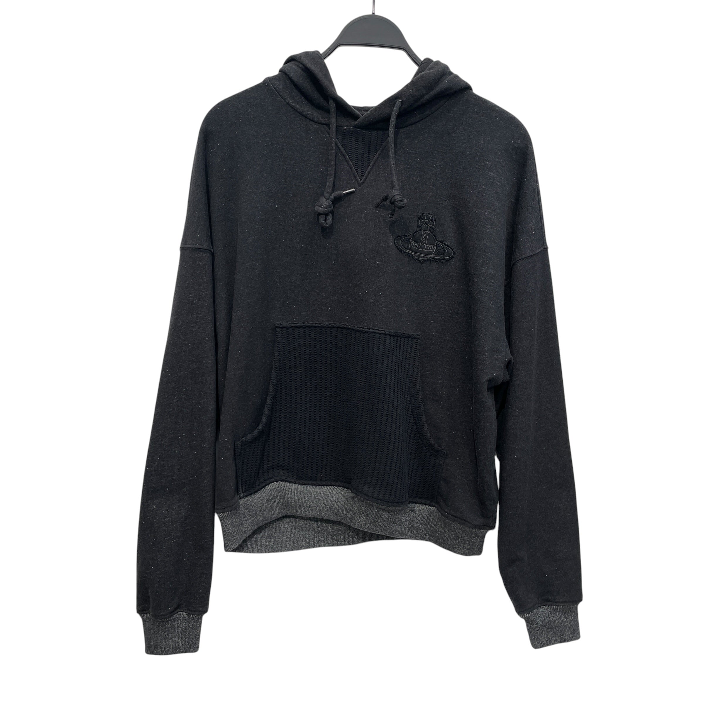 Vivienne Westwood/Hoodie/M/Cotton/GRY/PATCH LOGO HOODIE view 1