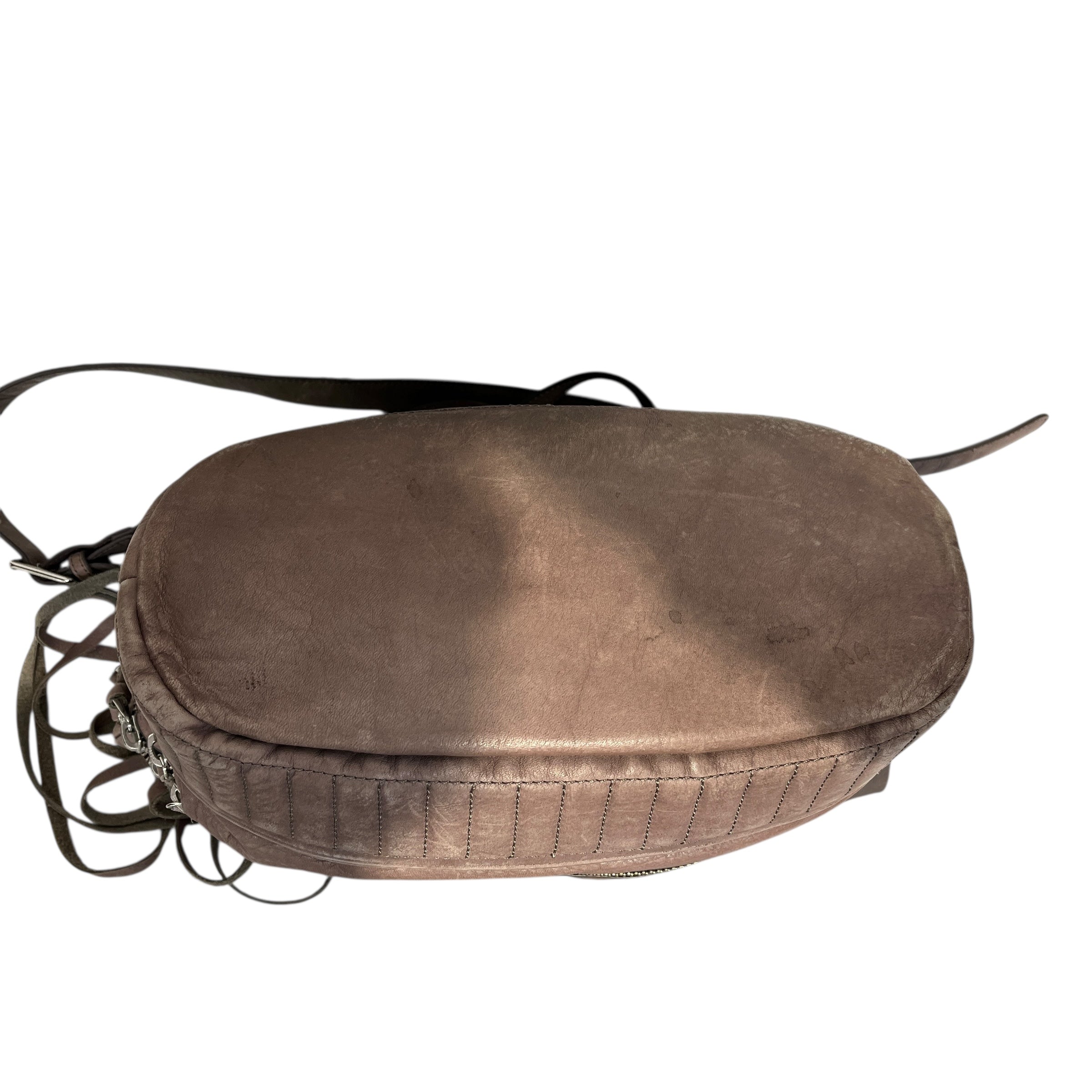 Ash/Hand Bag/Leather/PPL/ASH MAUVE LEATHER BAG view 3