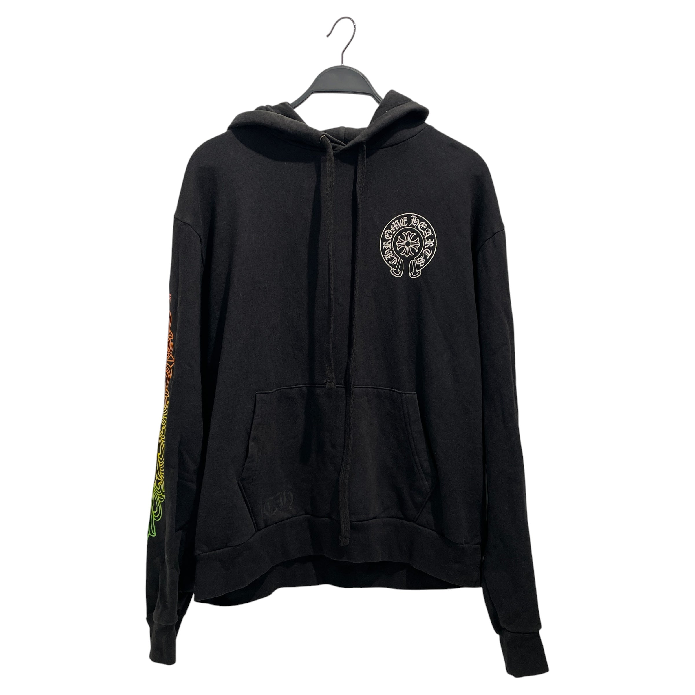 CHROME HEARTS/Hoodie/S/Cotton/BLK/ view 1