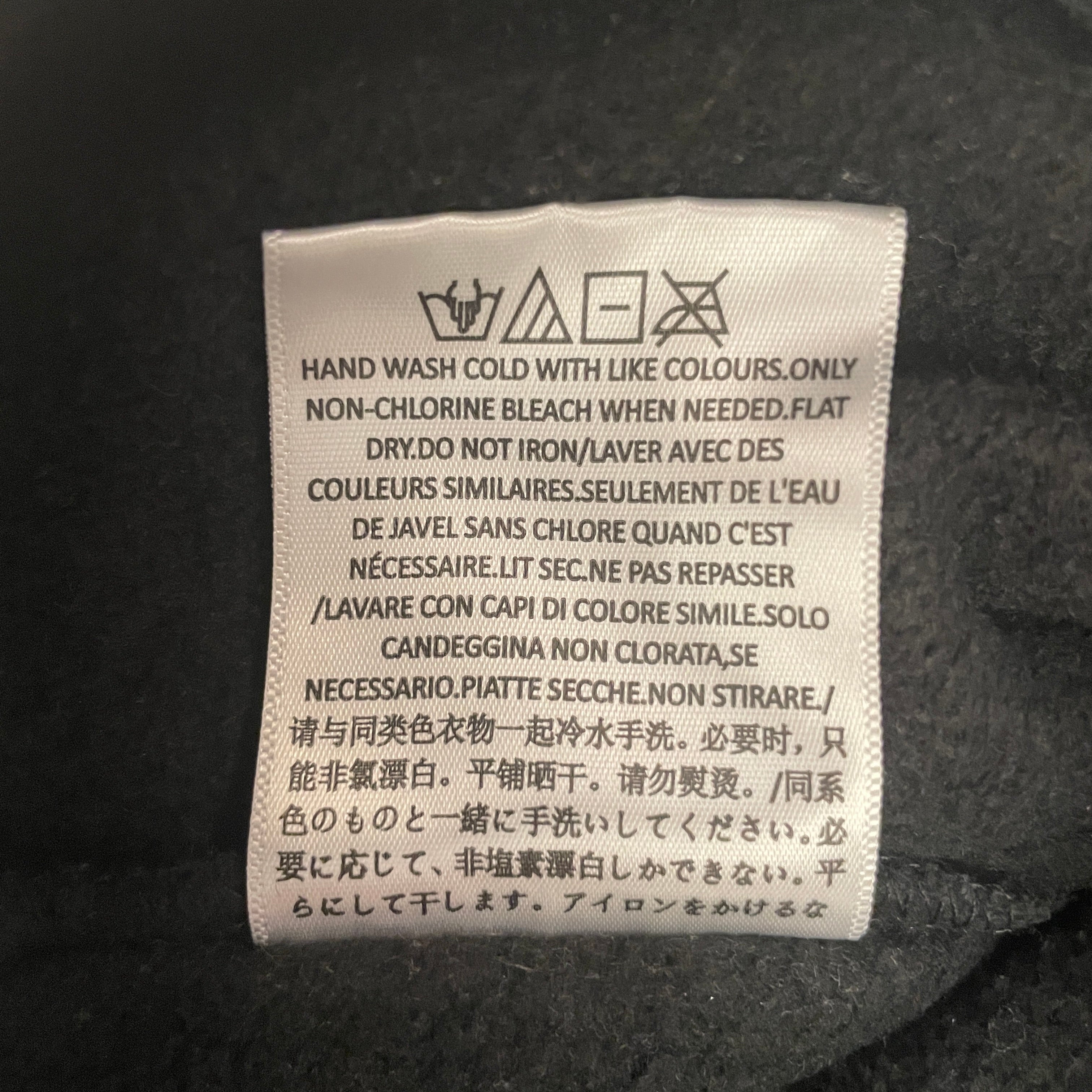 FOG ESSENTIALS/Straight Pants/L/Cotton/BLK/ view 3
