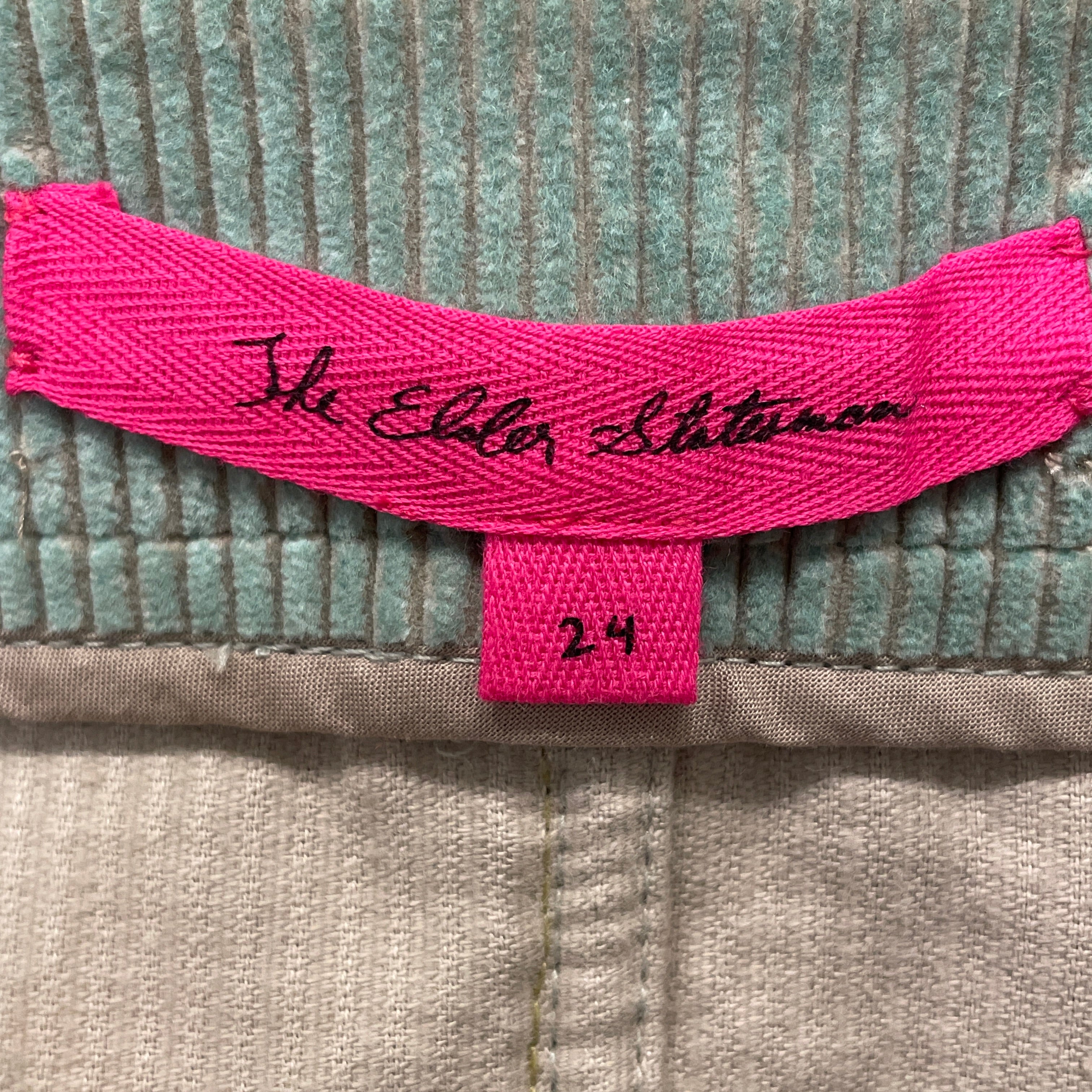 The Elder Statesman/Skirt/24/Corduroy/GRN/CORDUROY MINI SKIRT view 5