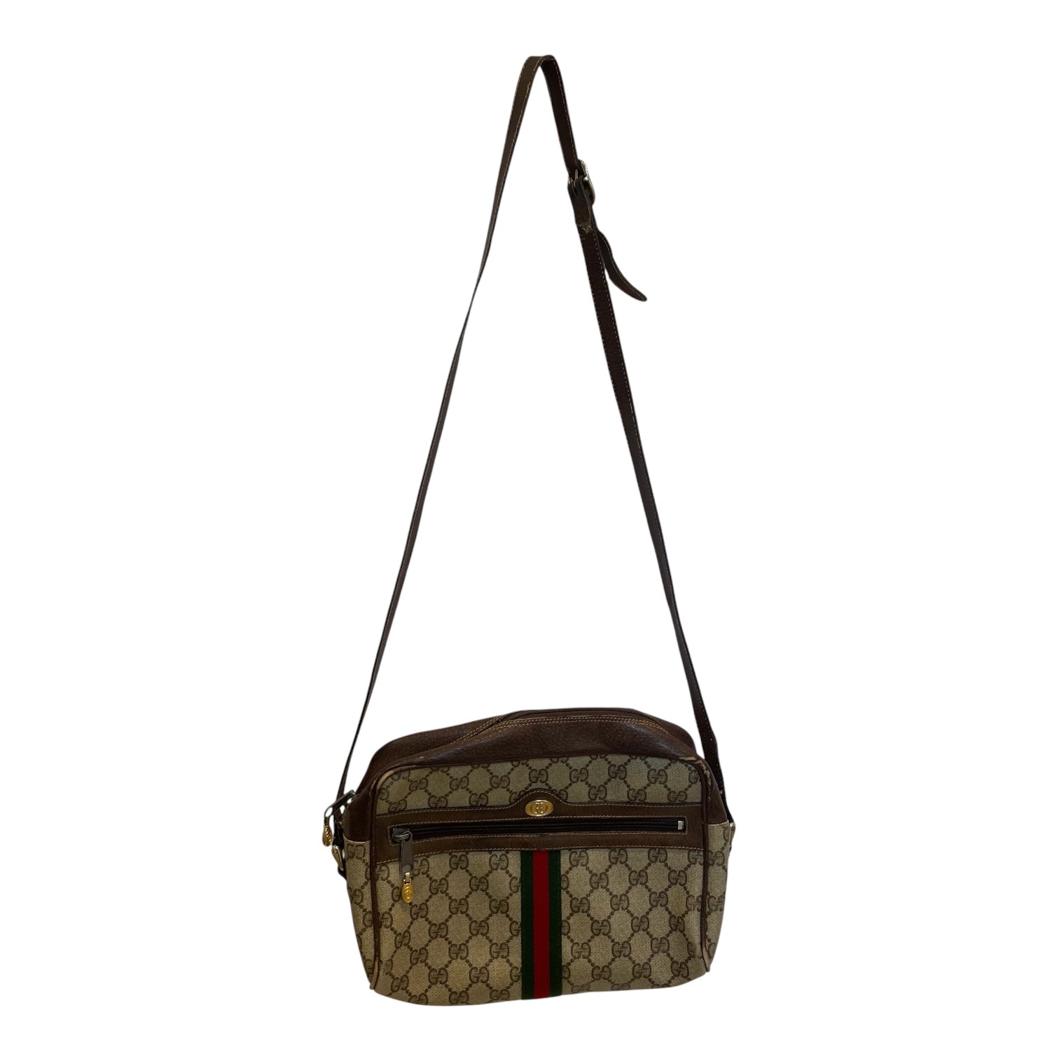 GUCCI/Bag/Monogram/BRW/GG SUPREME SHERRY LINE view 1