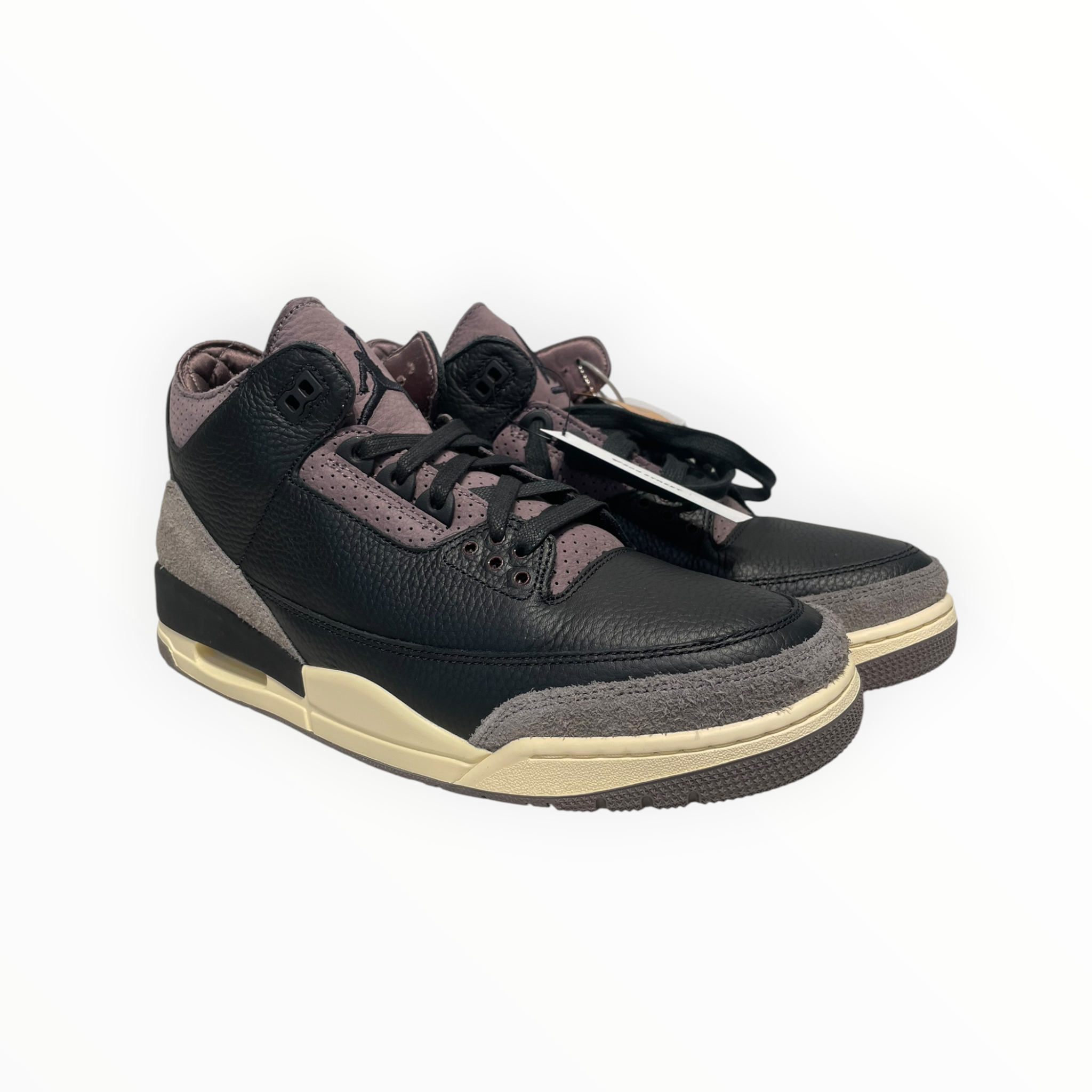 A MA MANIERE/Low-Sneakers/US 13/Leather/BLK/Jordan 3's view 1