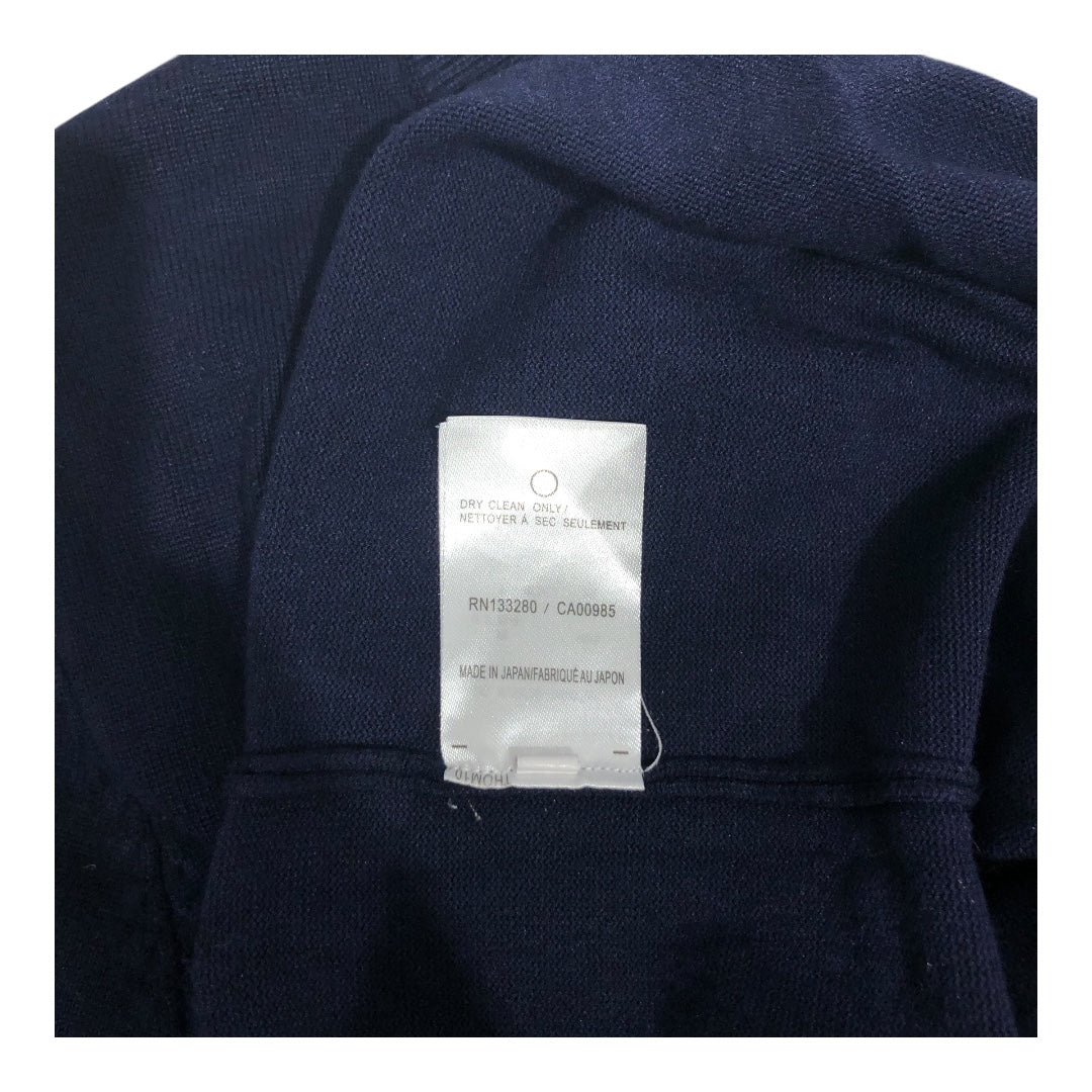 THOM BROWNE. NEW YORK/Sweater/S/Cotton/NVY/ view 4