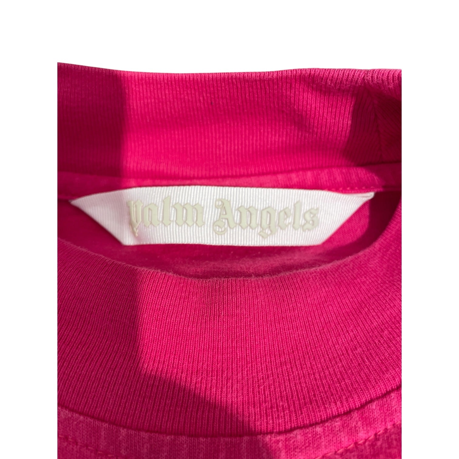 Palm Angels/T-Shirt/S/Cotton/PNK/BEAR TEE view 3