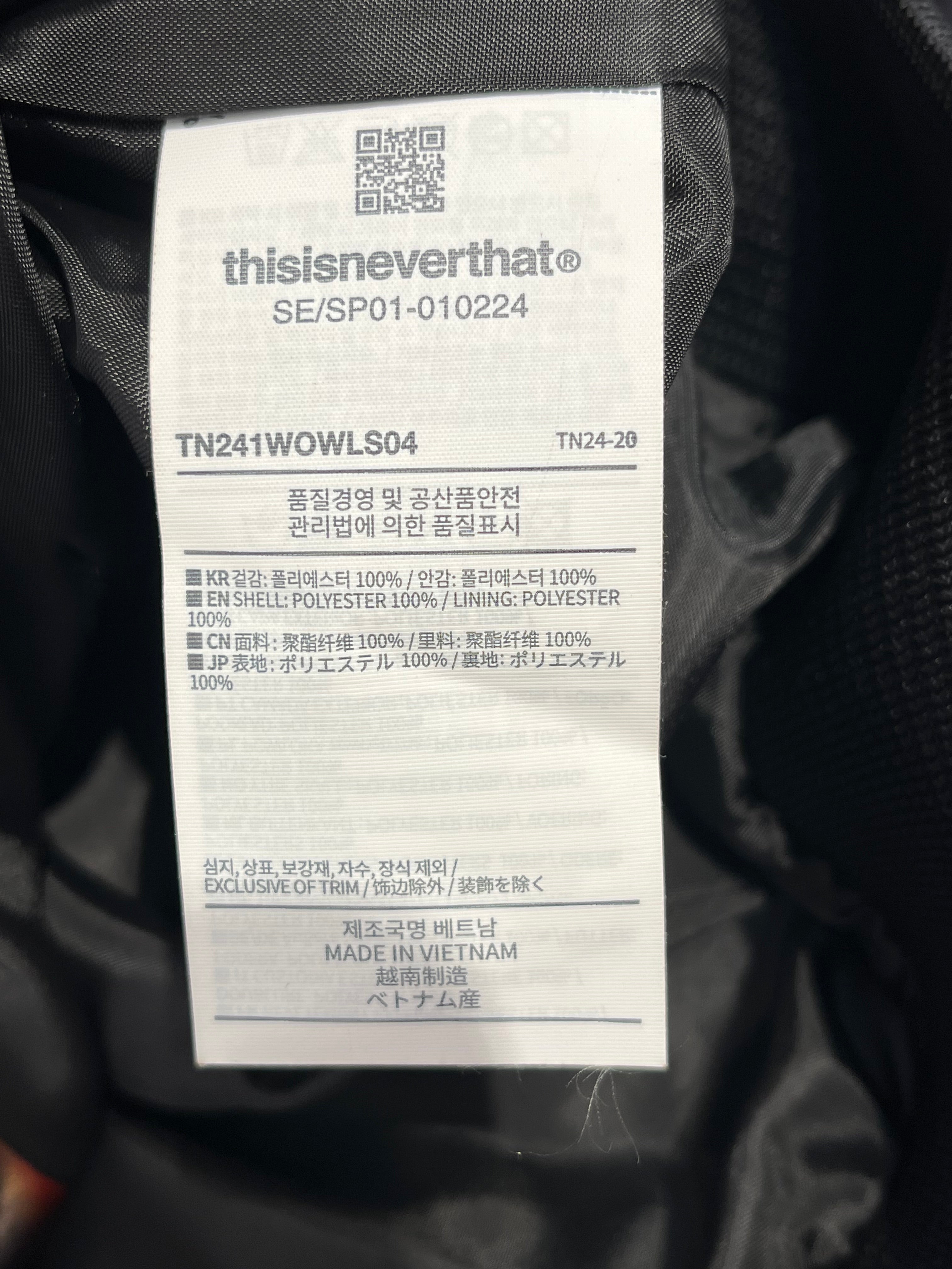 thisisneverthat/Flight Jkt/L/Polyester/MLT/All Over Print/GALAXY PRINT BOMBER view 3