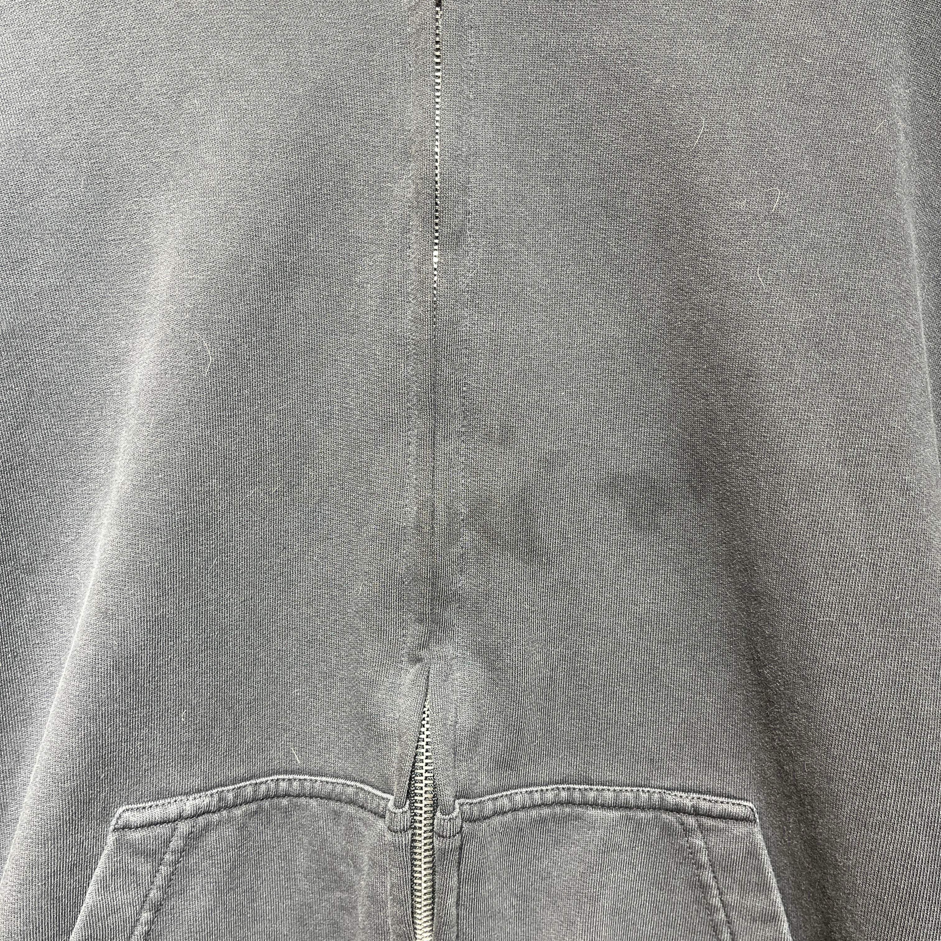 BALENCIAGA/Zip Up Hoodie/M/Cotton/BLK/Offshore view 6