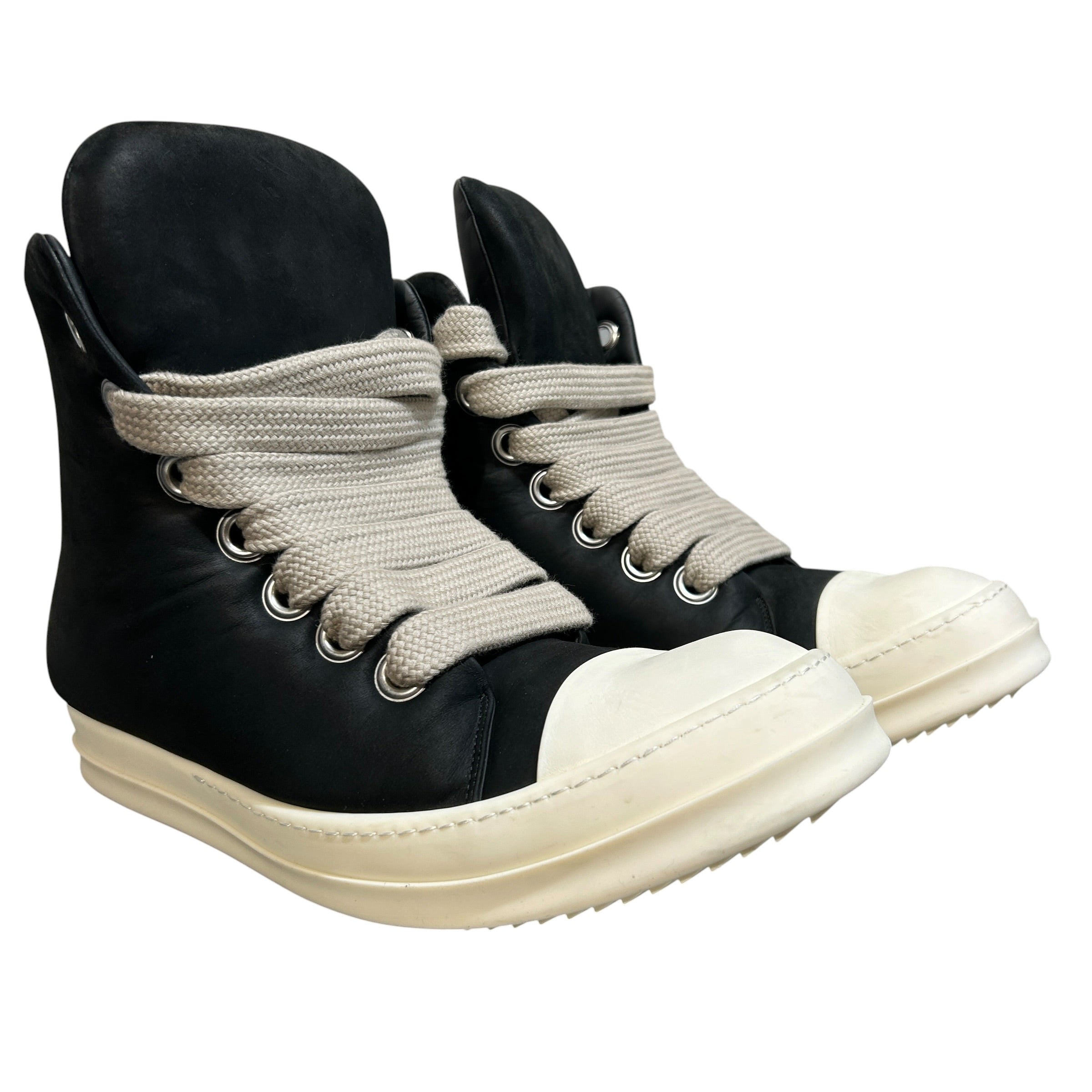 Rick Owens/Hi-Sneakers/EU 48/BLK/Jumbo Lace view 1