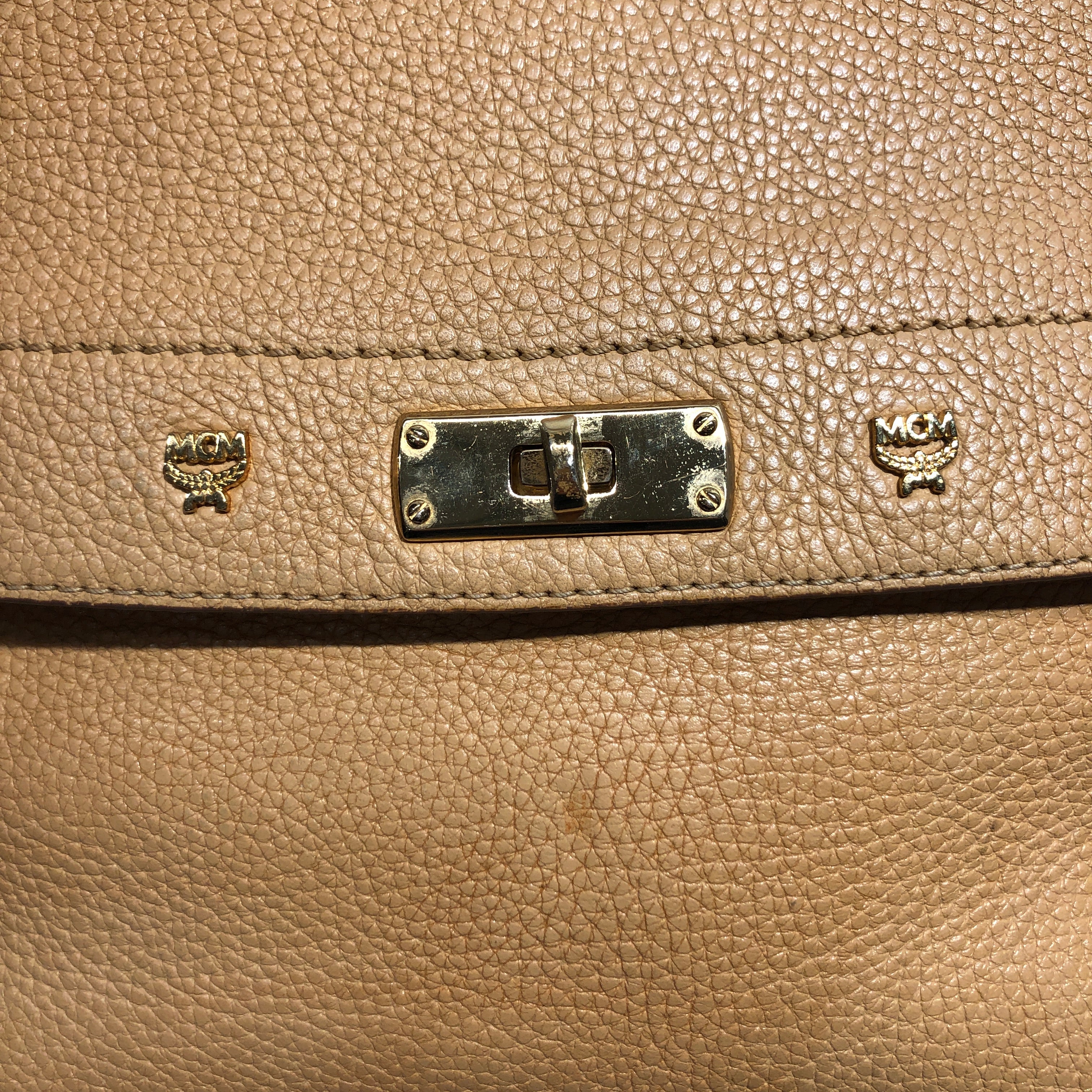 MCM/Hand Bag/Leather/CML/ view 7