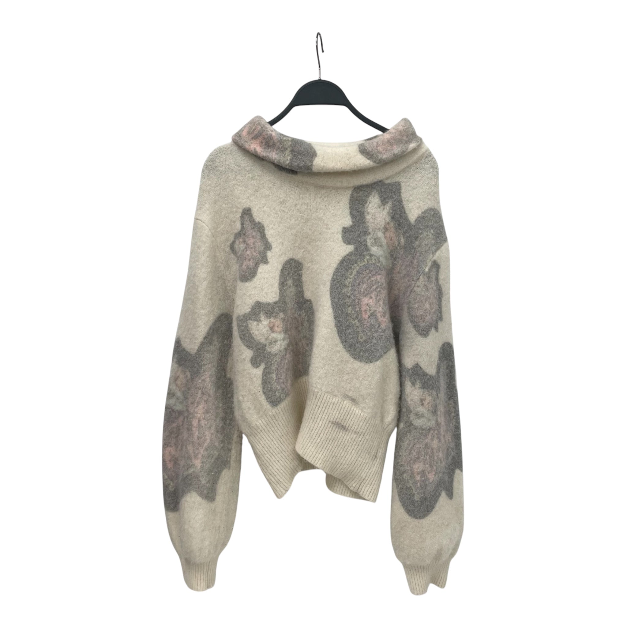 Kiko Kostadinov/Sweater/Graphic/Cotton/WHT/faded graph view 1