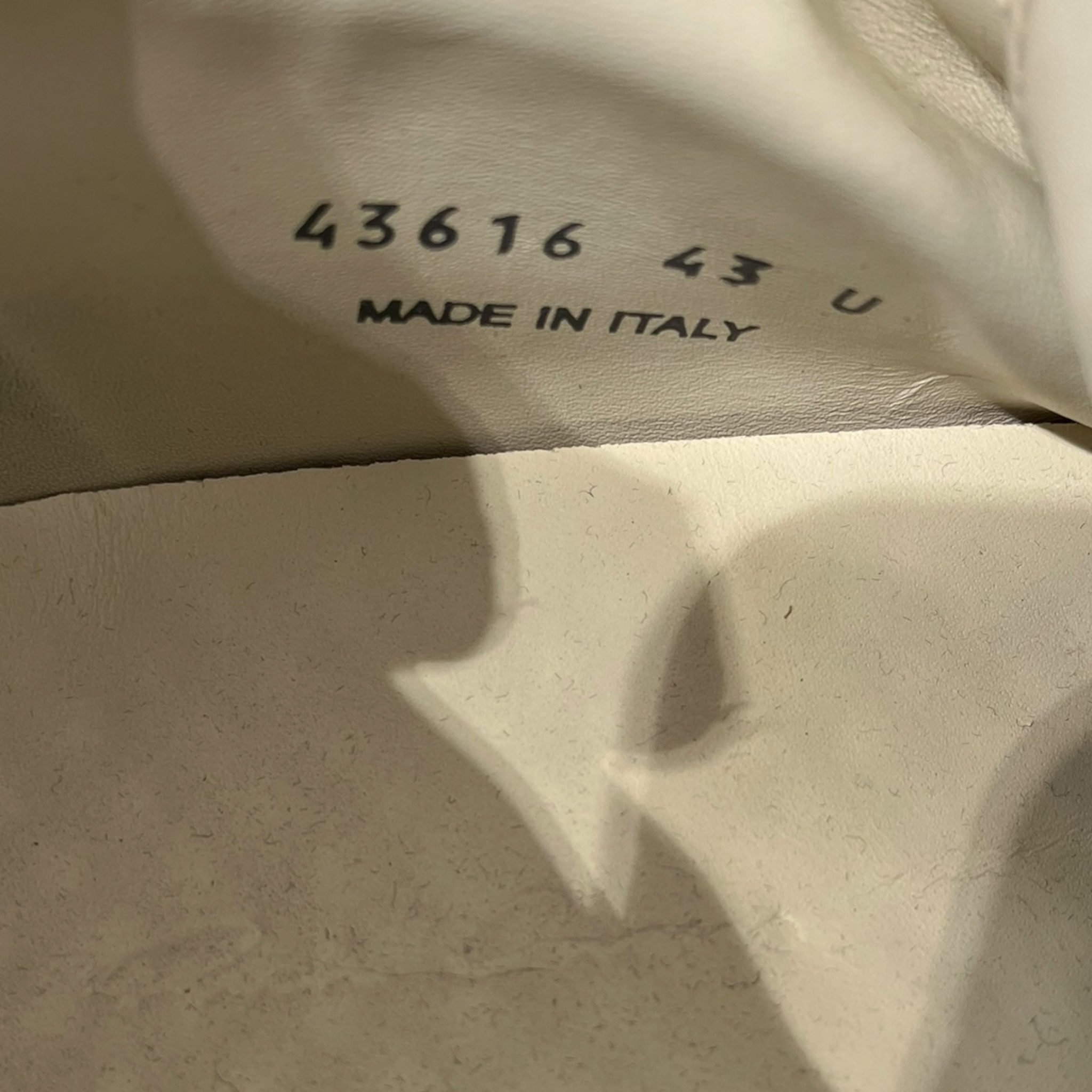Rick Owens/Low-Sneakers/EU 43/Leather/BEG/EDFU TRANSPARENT RAMONE LOW view 5