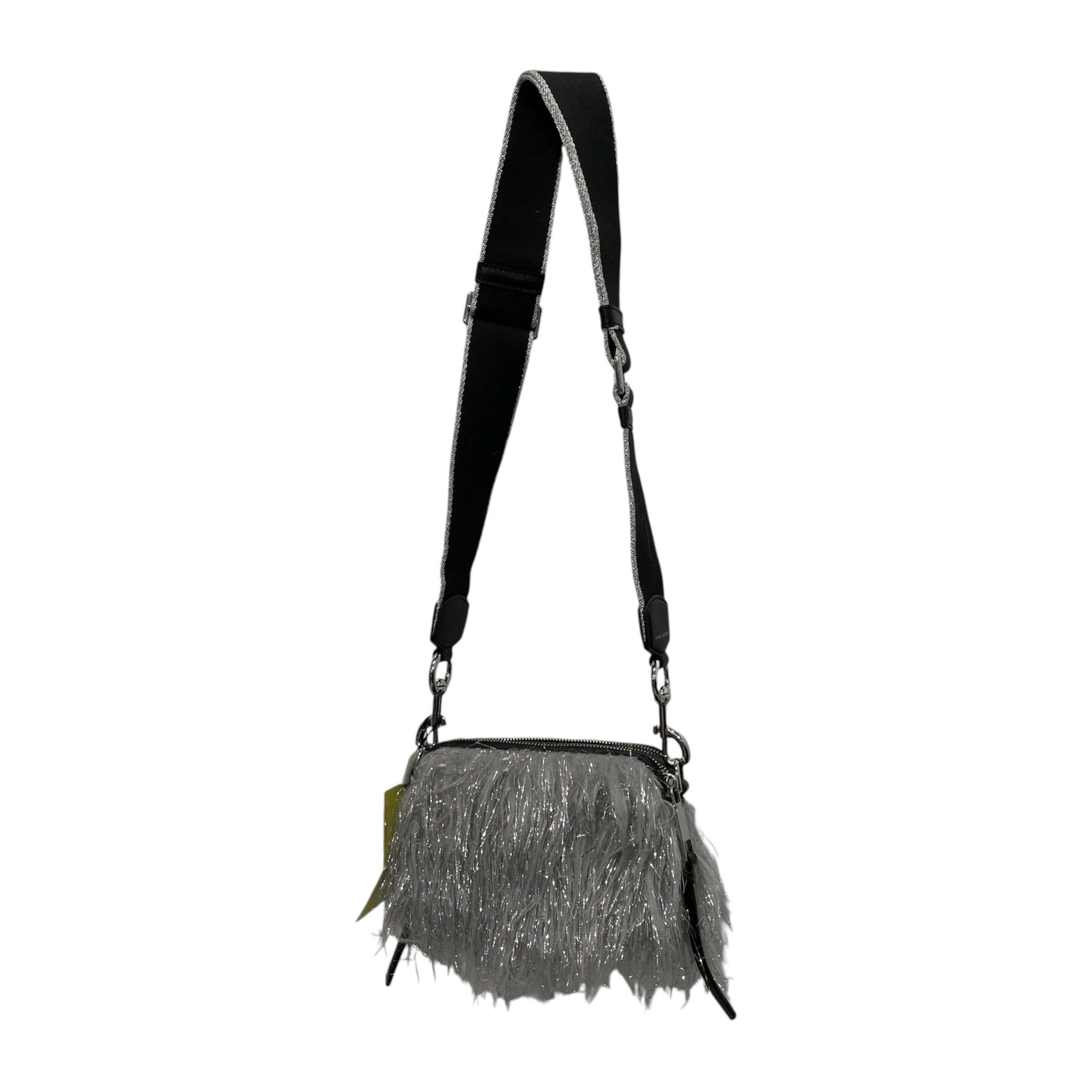 MARC JACOBS/Cross Body Bag/Fake Fur/GRY/SILVER view 2