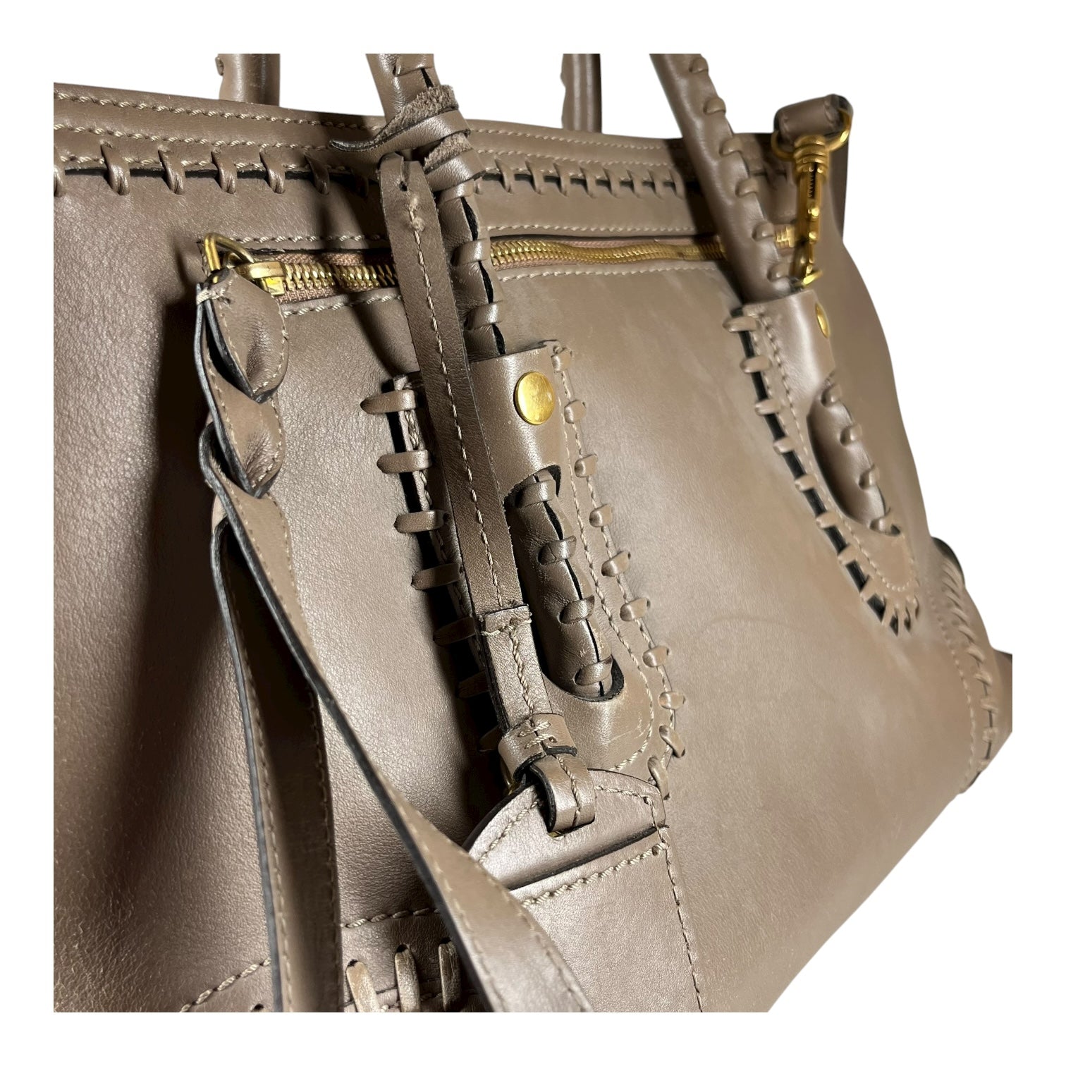 Alexander McQueen/Bag/Leather/BRW/whipstitch view 6