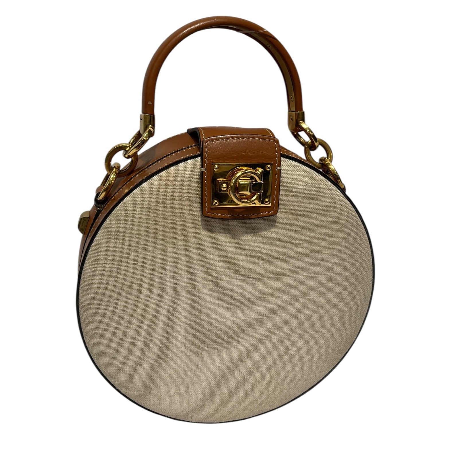 Salvatore Ferragamo/Cross Body Bag/CRM/STUDIO ROUND BAG view 1