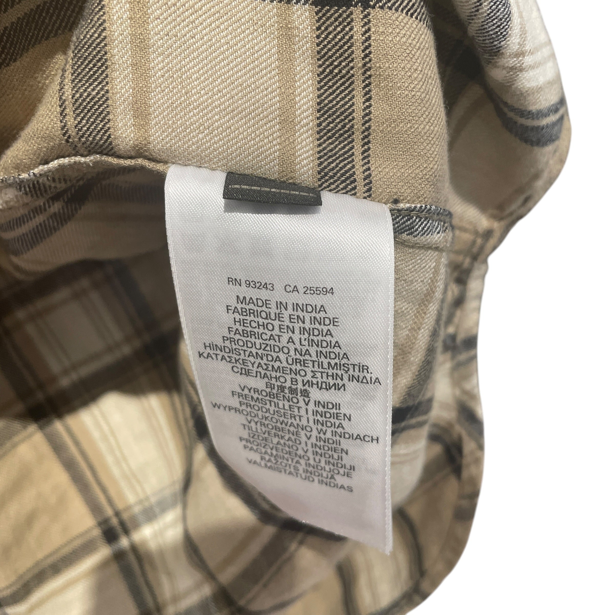 DIESEL/Flannel Shirt/L/Cotton/BRW/Plaid/Flannel Hoodie view 4