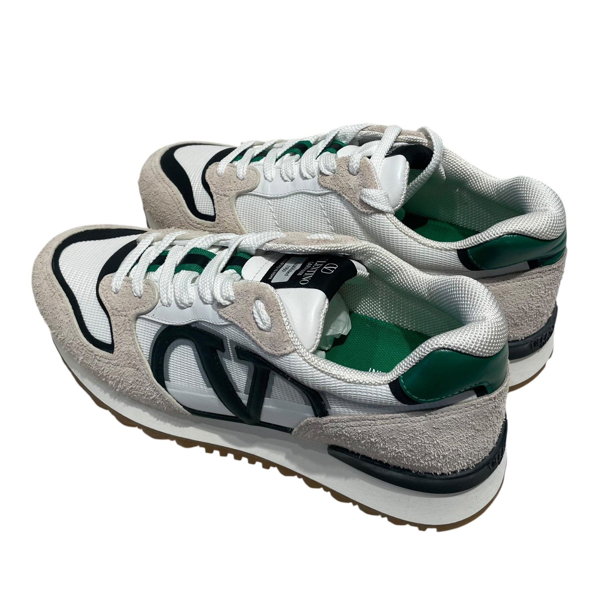 VALENTINO GARAVANI/Low-Sneakers/EU 41.5/Suede/CRM/vlogo view 2