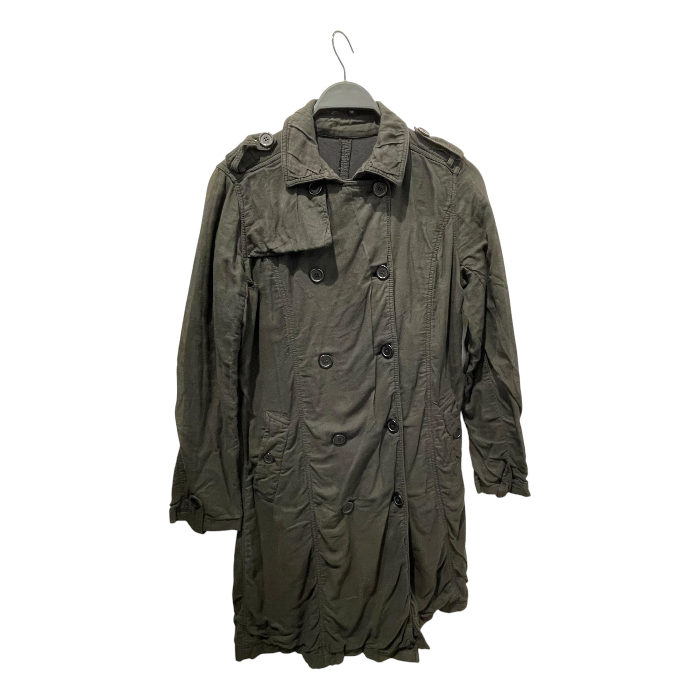 PEACE NOW/Jacket/38/Cotton/BLK/DOUBLE BREASTED W FLAPS view 1