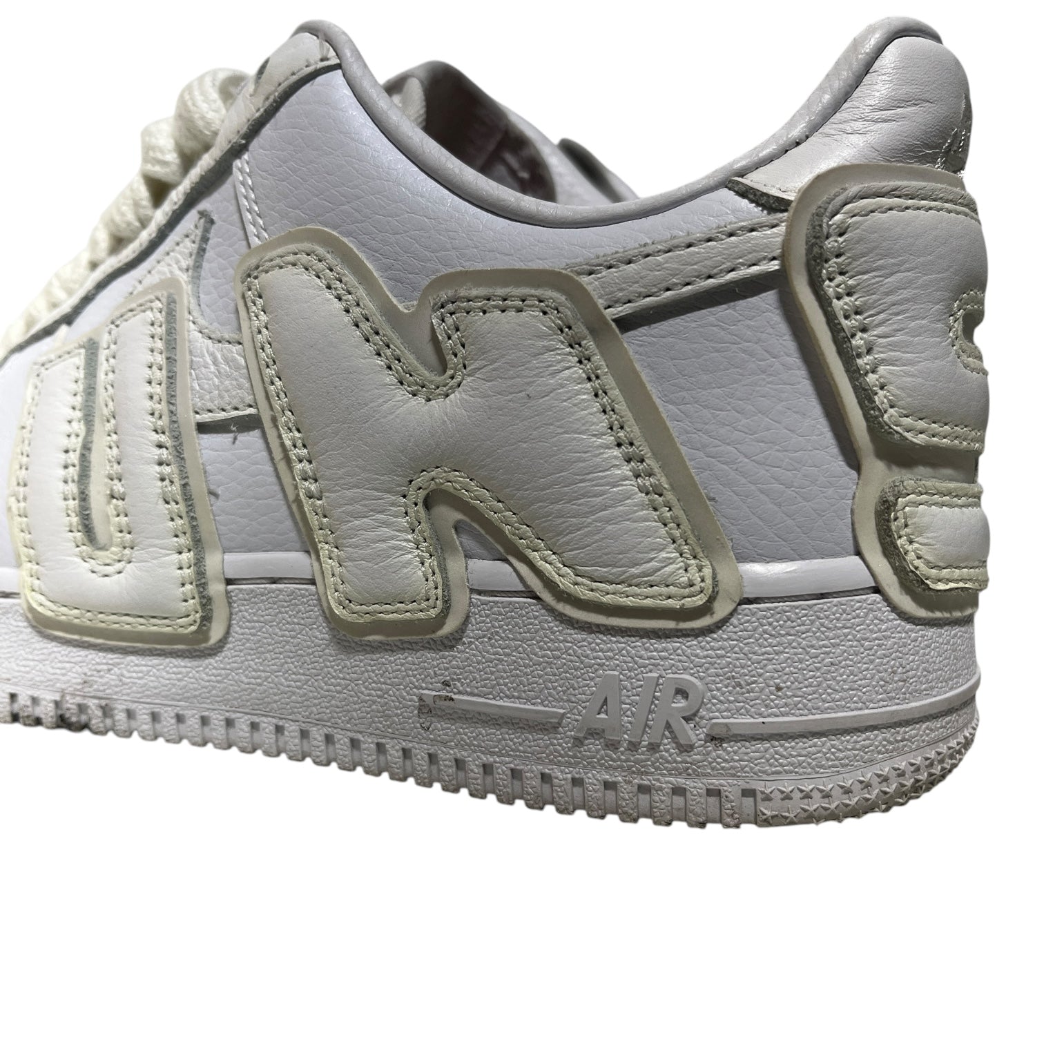NIKE/CACTUS PLANT FLEA MARKET/Low-Sneakers/US 8.5/Leather/WHT/AIR SUNSHINE view 3