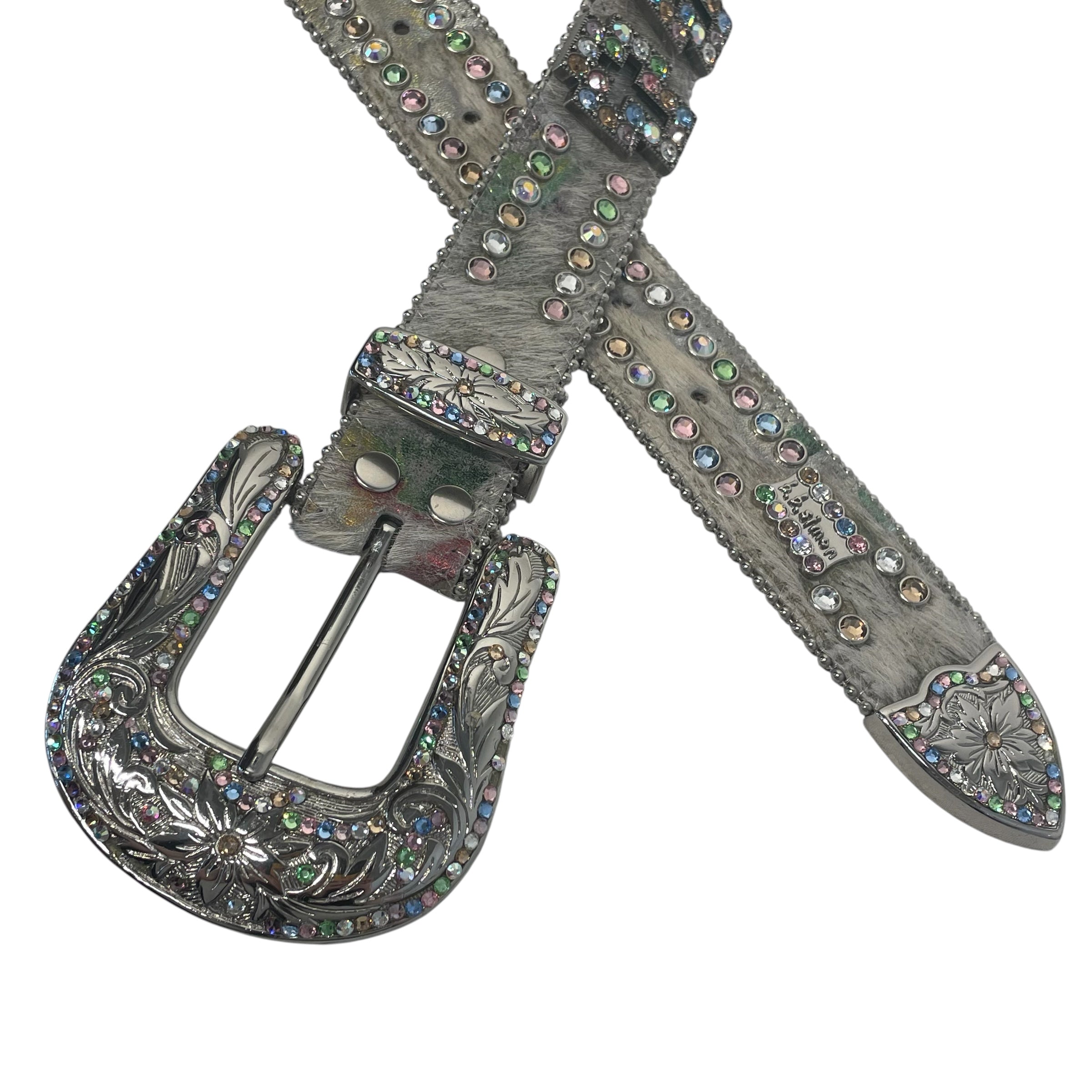 b.b.simon/Belt/Iridescent/Fur/MLT/L's/36 9029 view 4