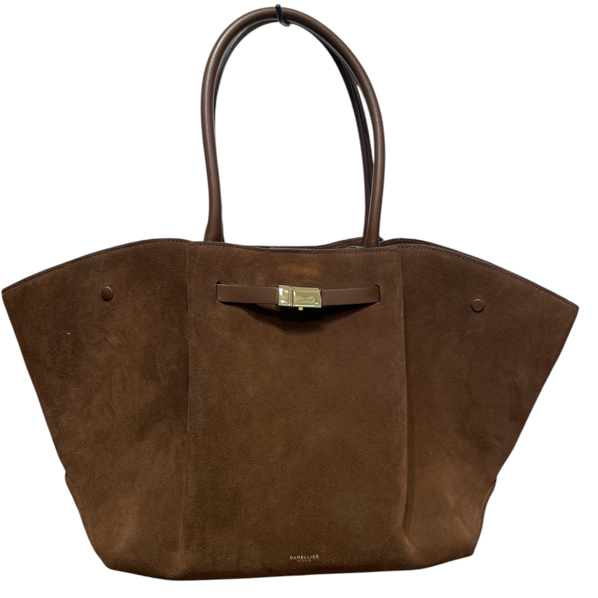DEMELLIER/Tote Bag/Suede/BRW/THE NEW YORK TOTE view 1
