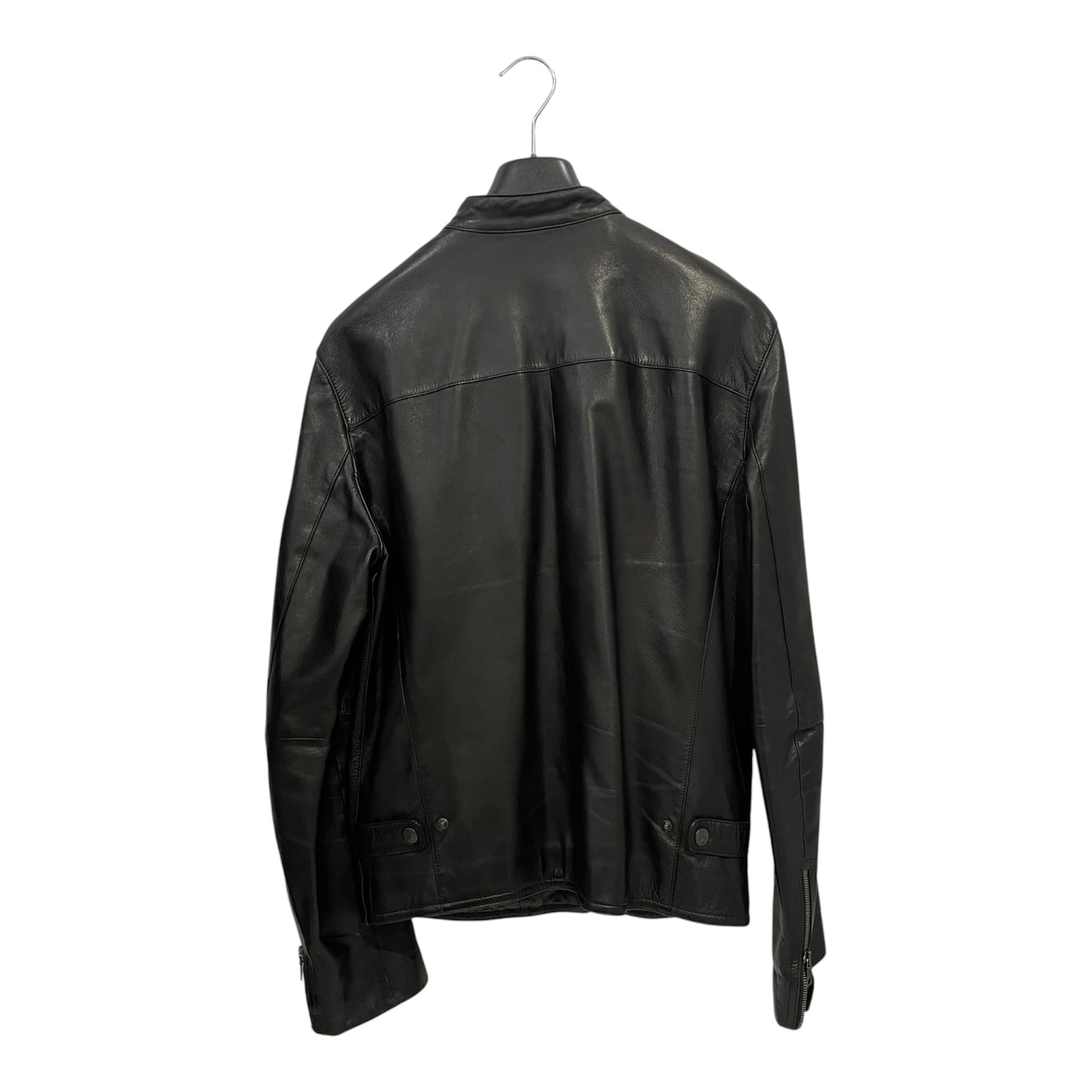 john varvatos/Leather Jkt/48/Leather/BLK/LAMBSKIN MOTO view 4