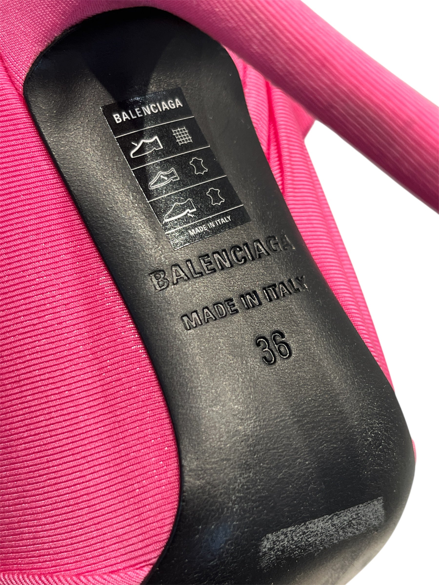 BALENCIAGA/Heels/US 6/Cotton/PNK/KNIFE PUMP view 4