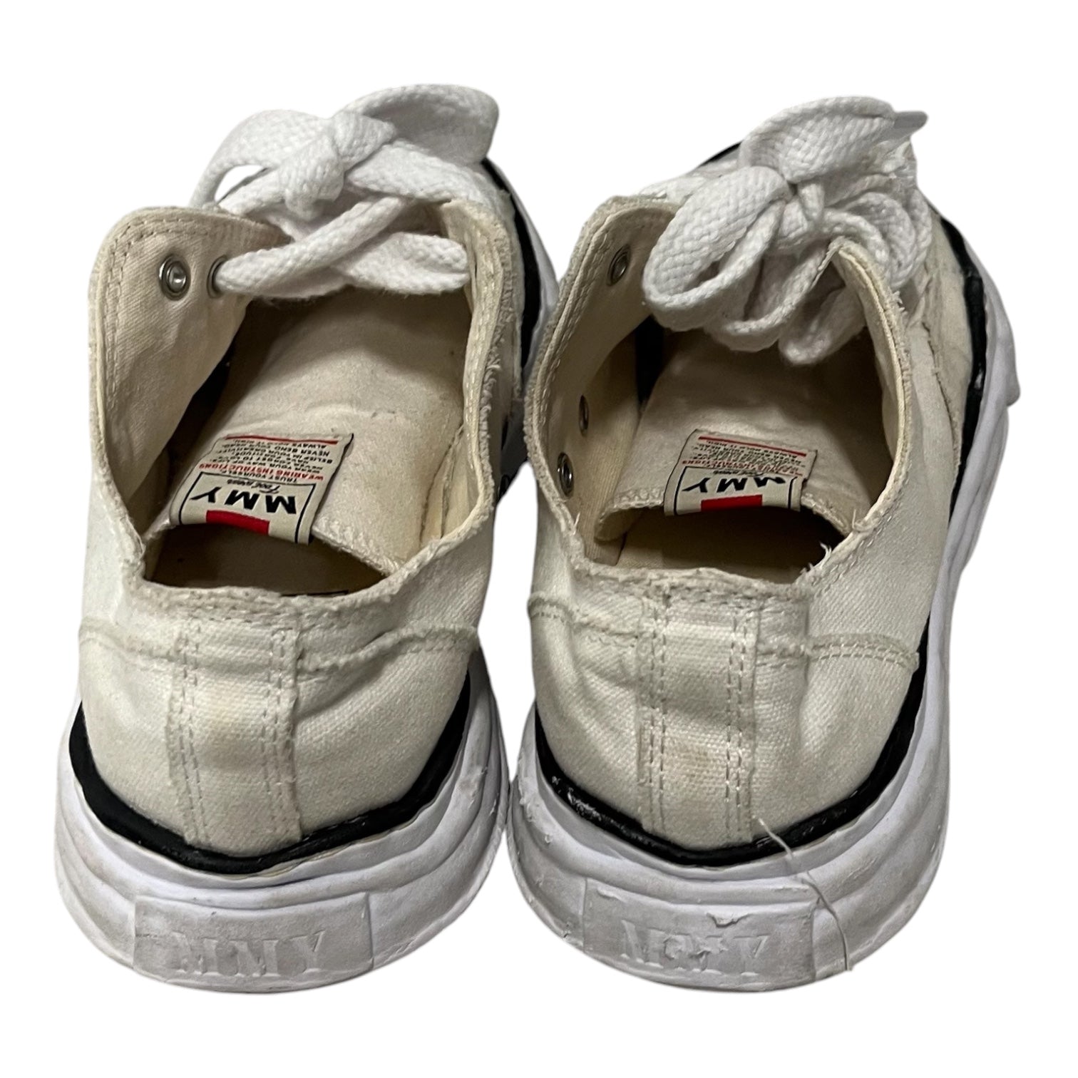 MIHARA YASUHIRO/Low-Sneakers/EU 42/Cotton/CRM/ view 4