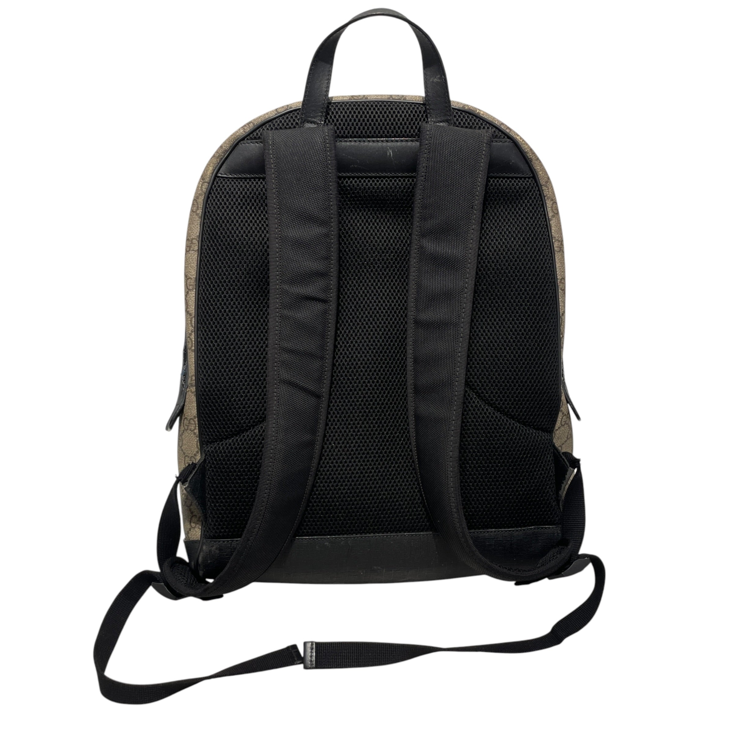 GUCCI/Backpack/Monogram/Leather/BEG/gg supreme view 2