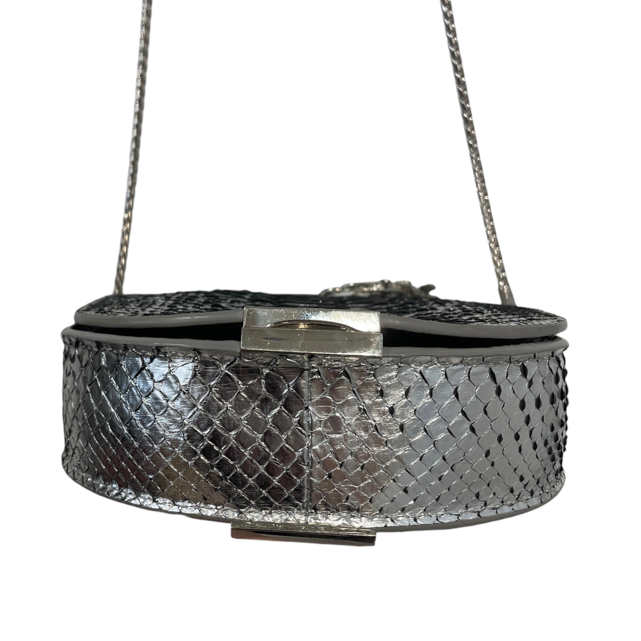 RALPH & RUSSO /Cross Body Bag/Leather/SLV/SILVER BRANCH HANDLE view 5