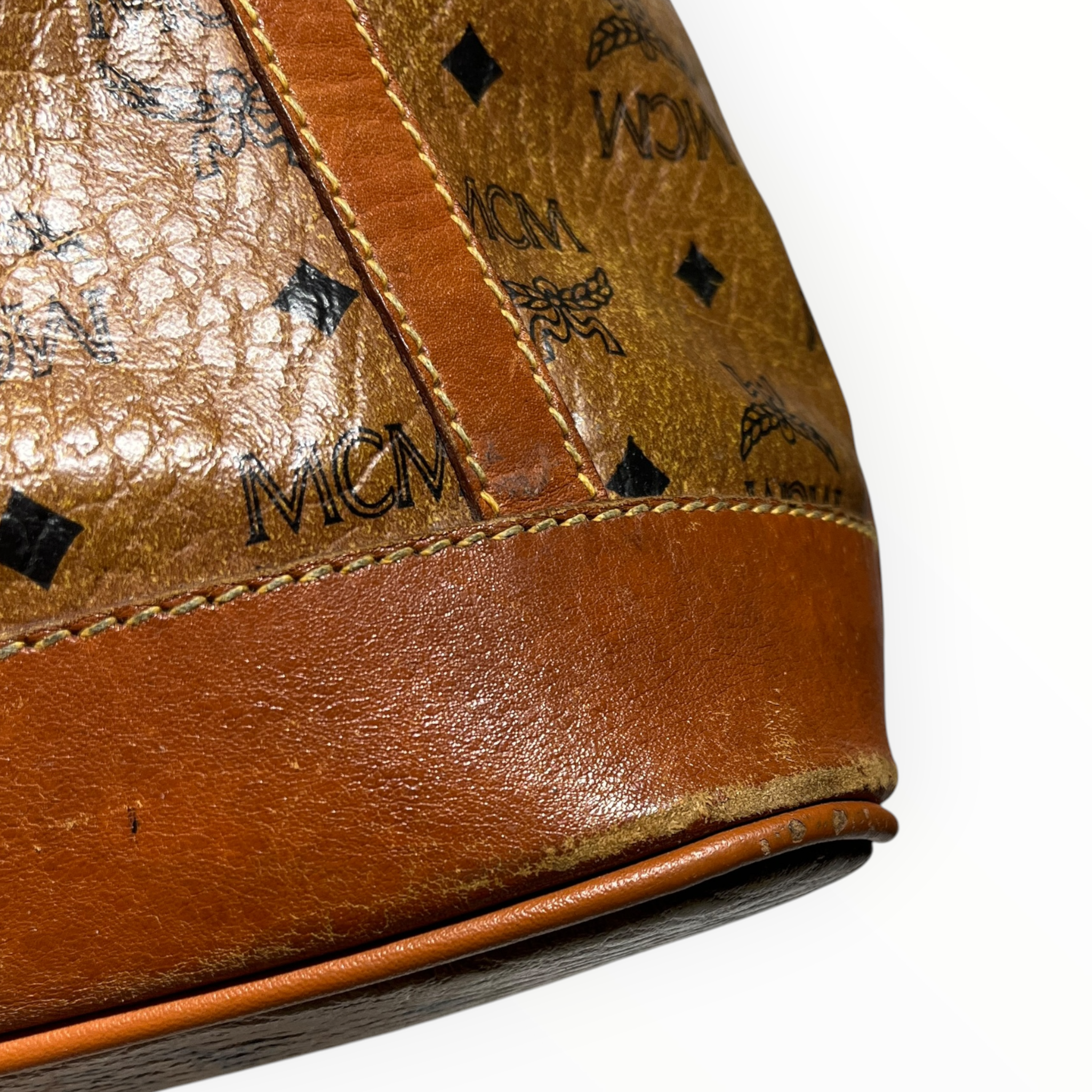 MCM/Hand Bag/Leather/CML/bucket bag view 6