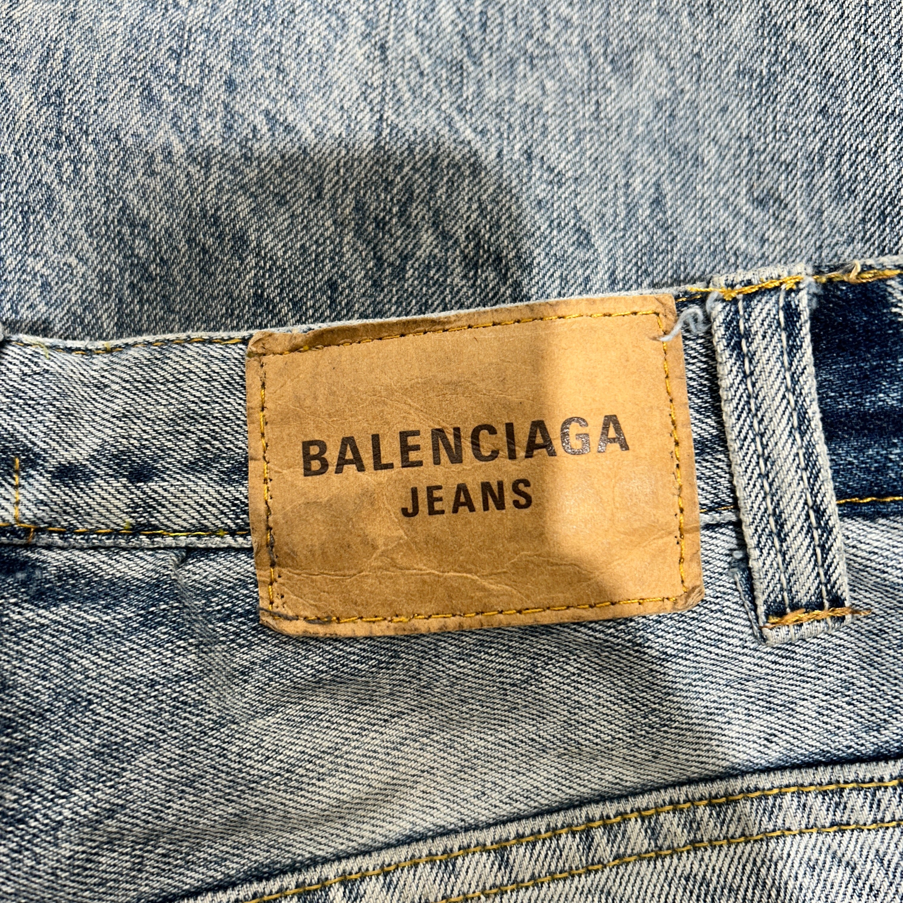 BALENCIAGA/Bootcut Pants/M/Denim/IDG/SS23 LOST TAPE FLARE LIGHTWASH view 3