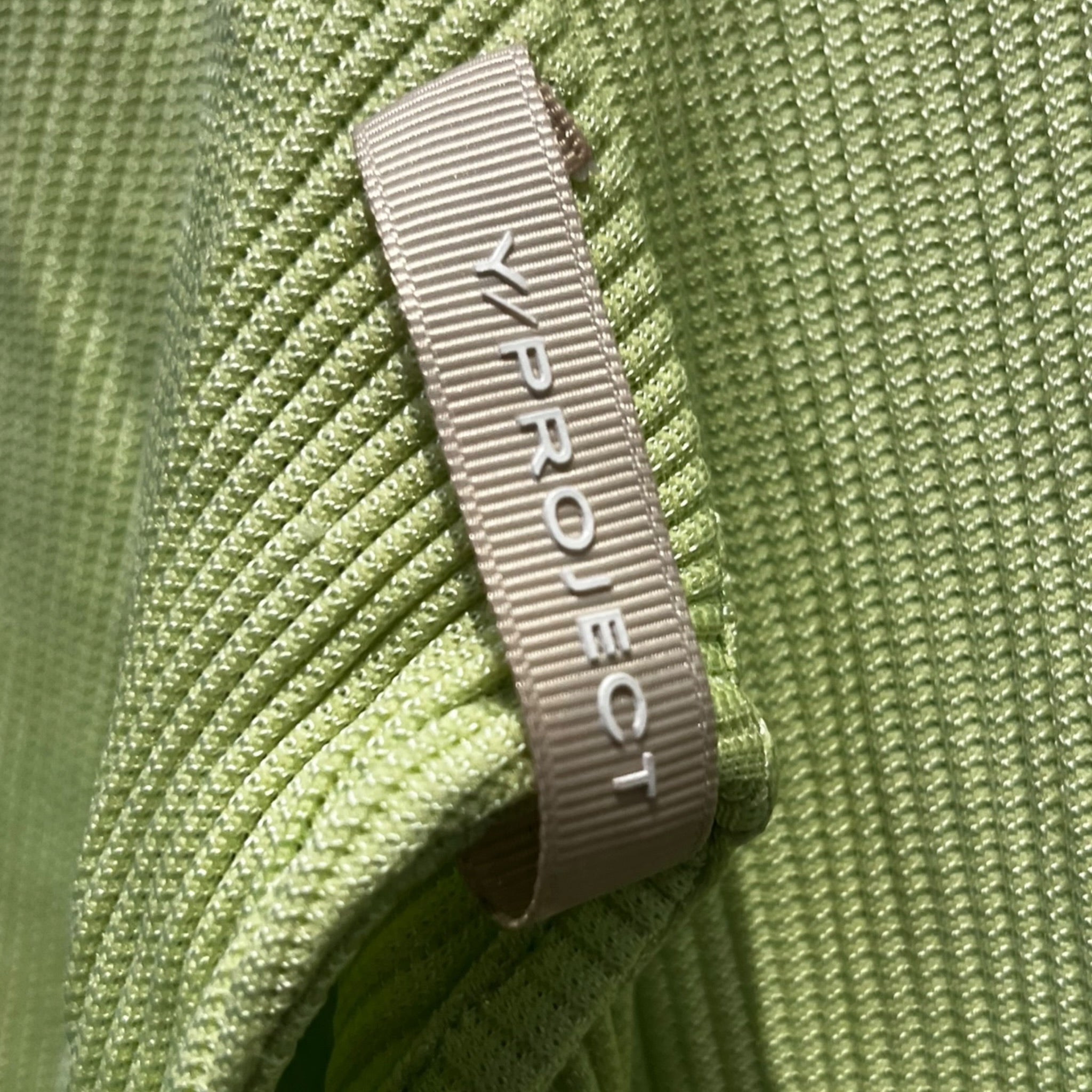Y/PROJECT/SL Dress/38/Silk/GRN/SLVR RING-WAIST/SLEV OVRLAP view 3