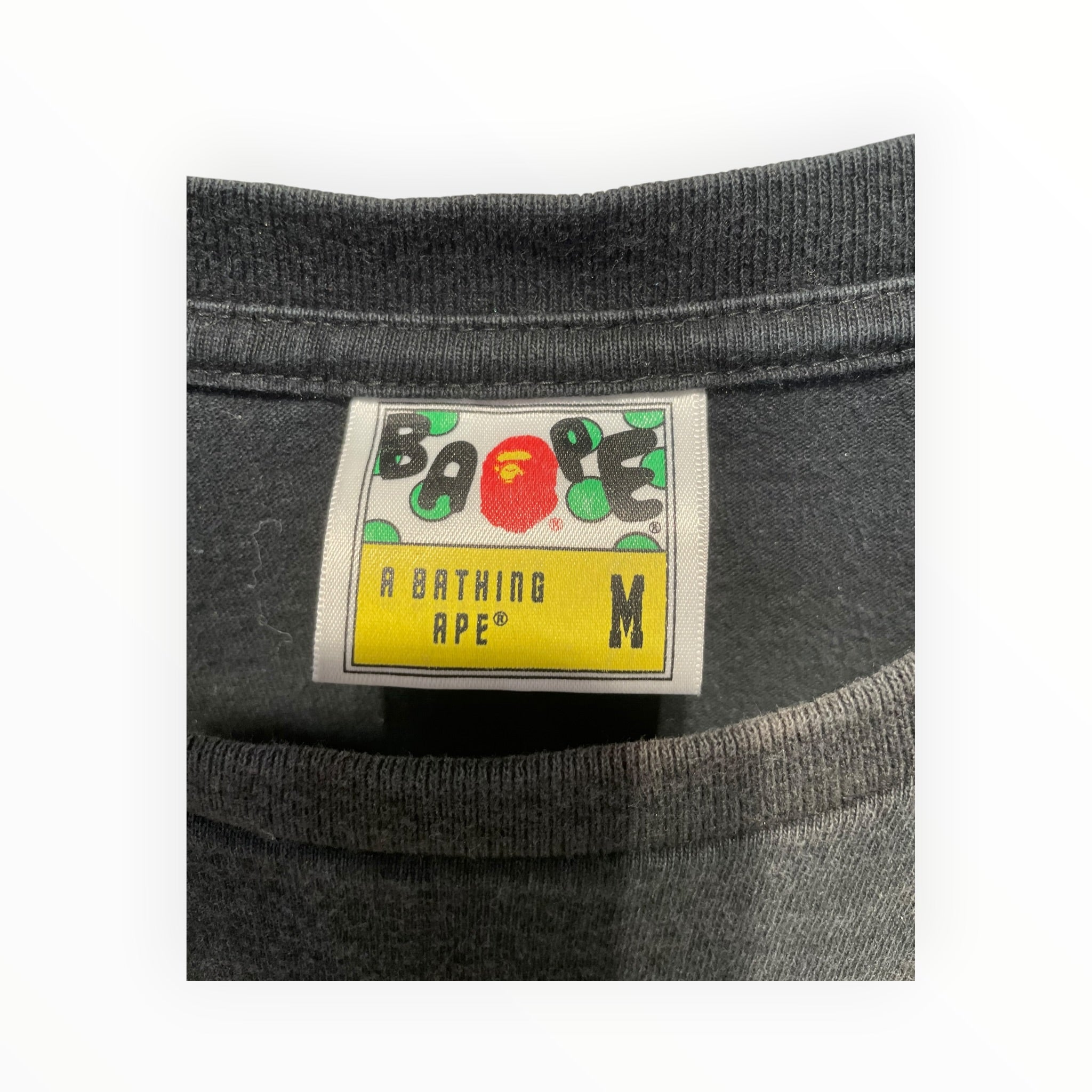 A BATHING APE/T-Shirt/M/Cotton/BLK/FRESH PRINCE COLLAB view 4