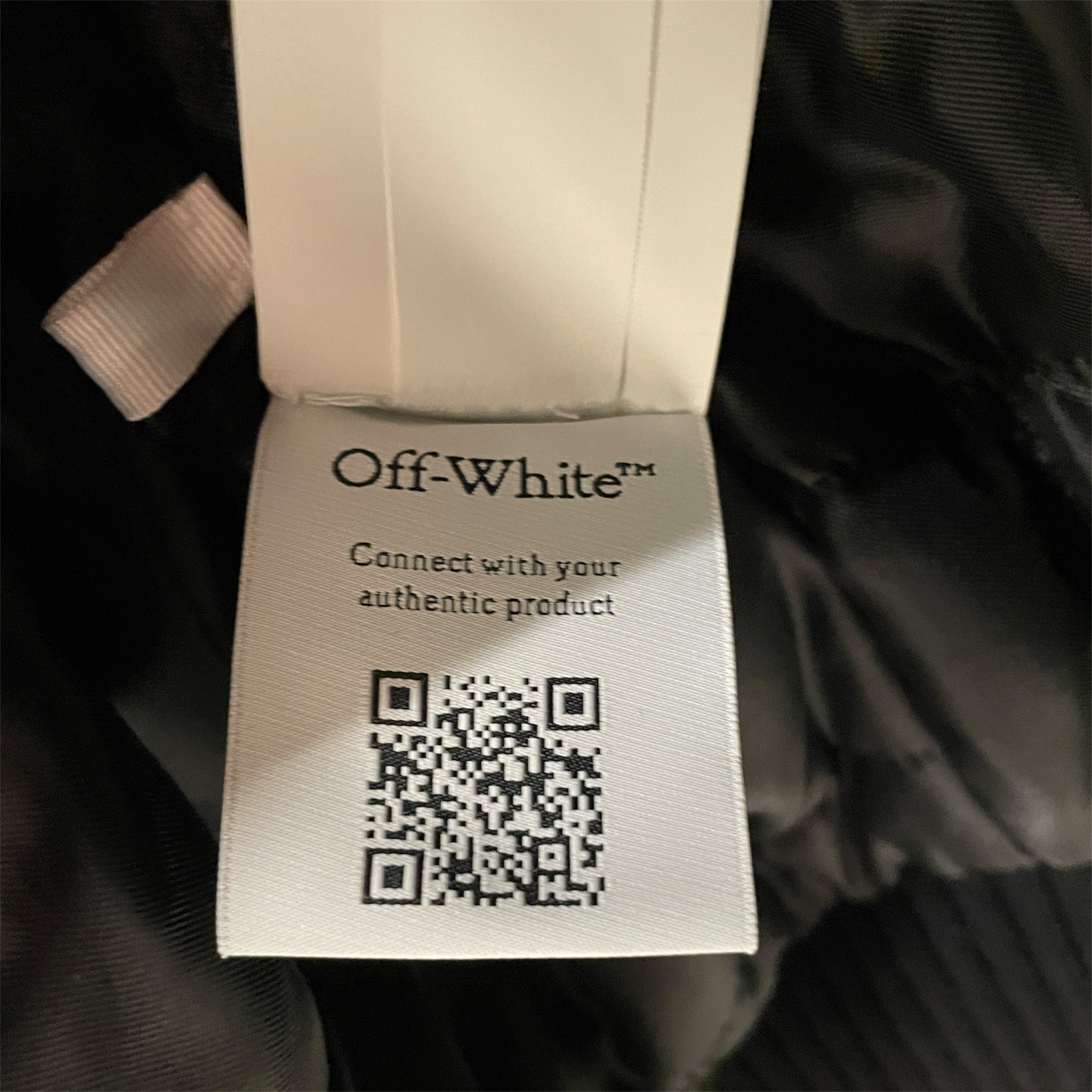 OFF-WHITE/Baseball Jkt/46/Leather/BLK/ view 4