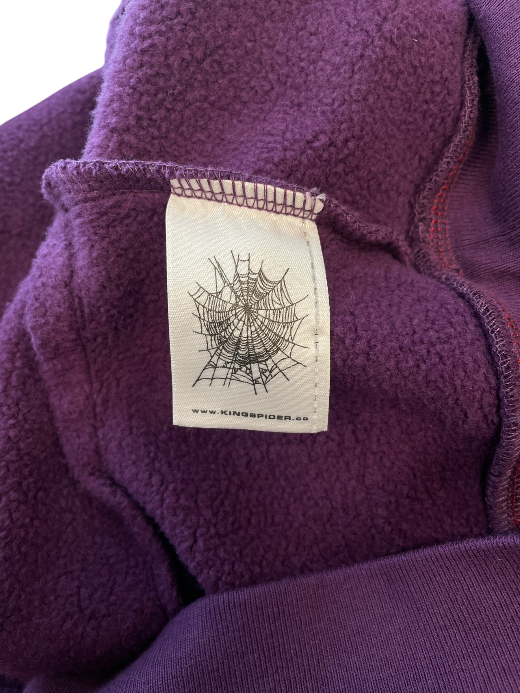 Sp5der/Hoodie/L/Graphic/Cotton/PPL/COMPLETE COLLISIONS view 4