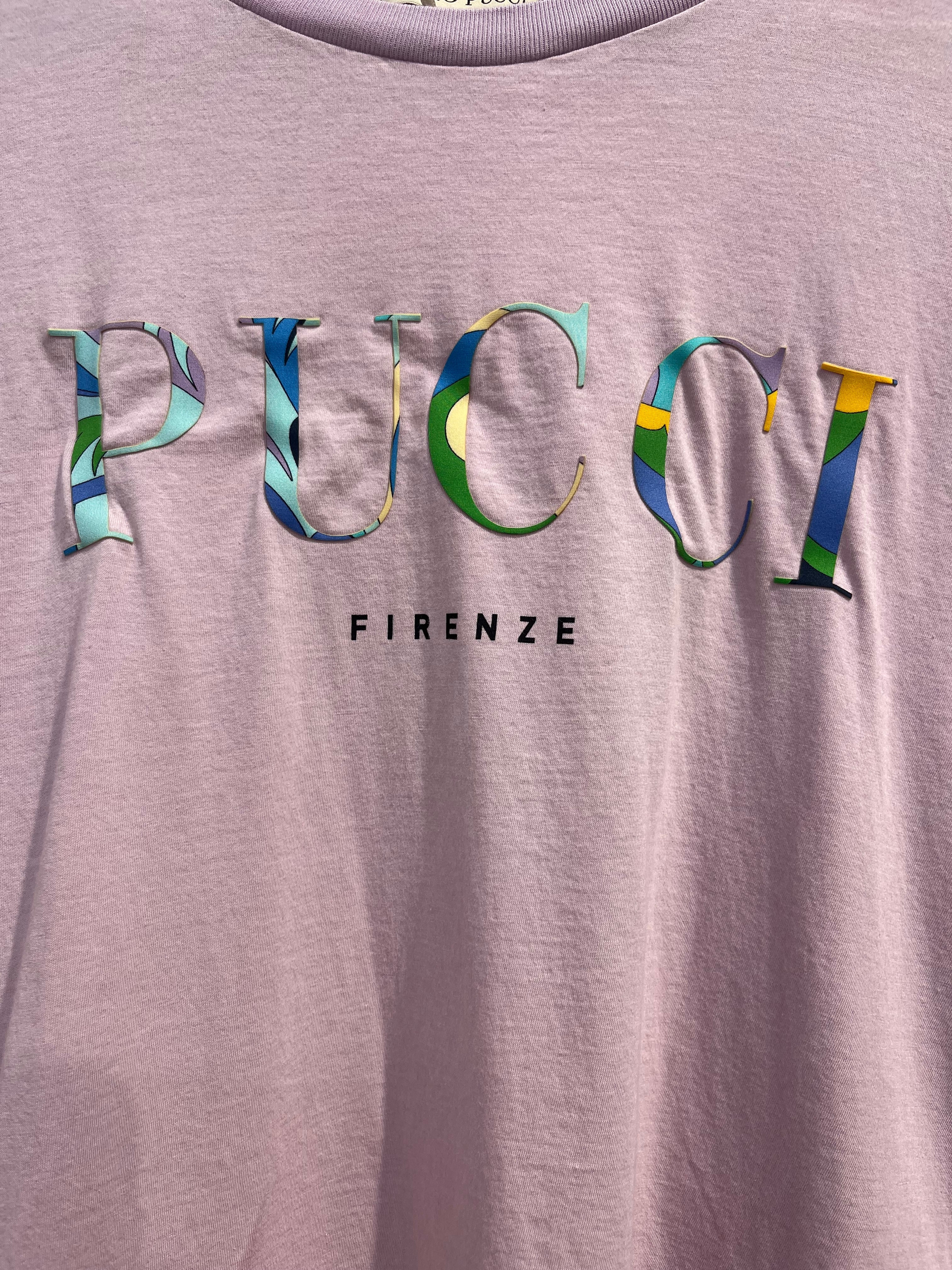 EMILIO PUCCI/T-Shirt/M/Cotton/PPL/firenze view 6