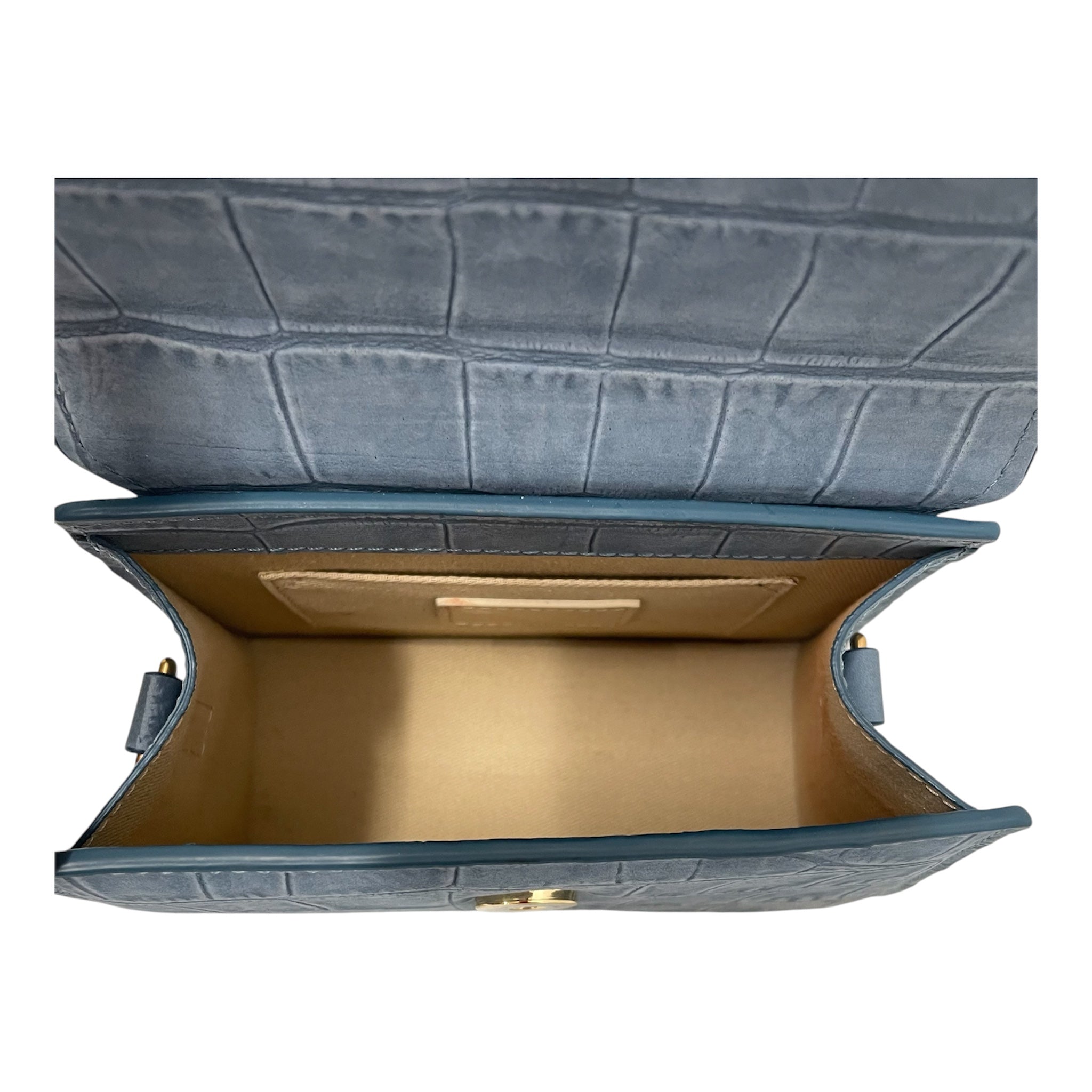 JACQUEMUS/Hand Bag/Suede/BLU/ view 4