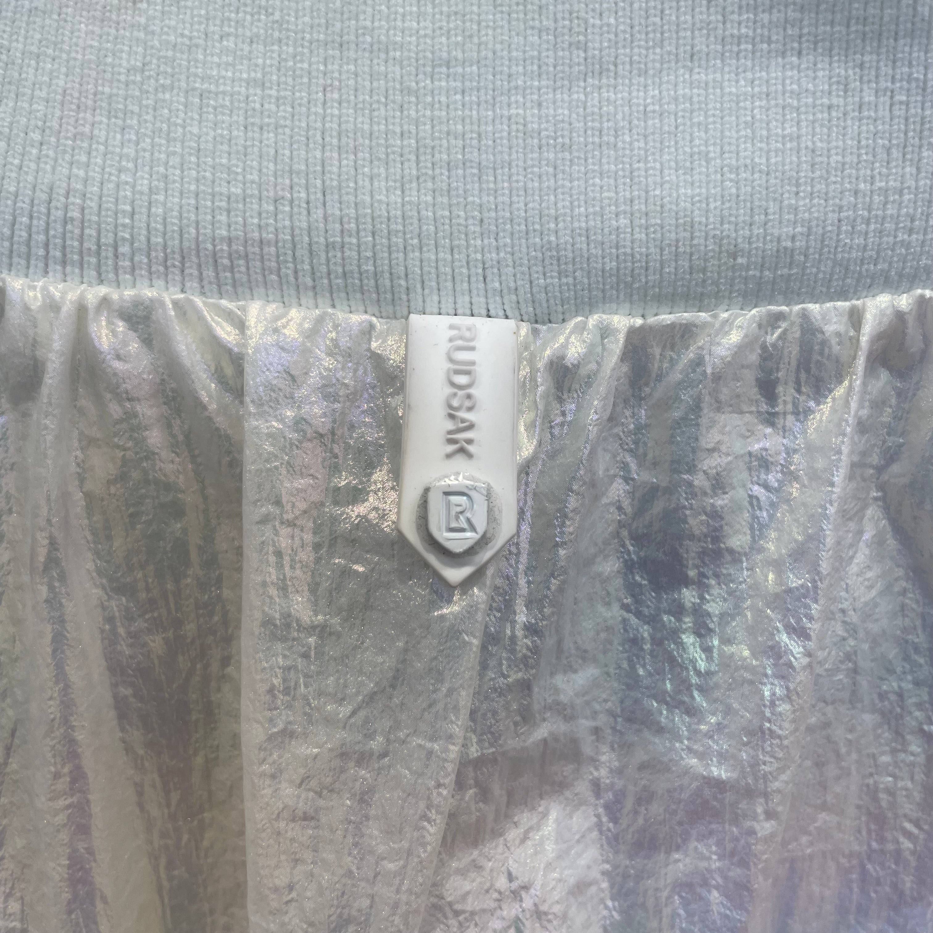 RUDSAK/Windbreaker/XS/Iridescent/Polyester/WHT/HOLOGRAPHIC BOMBER view 4
