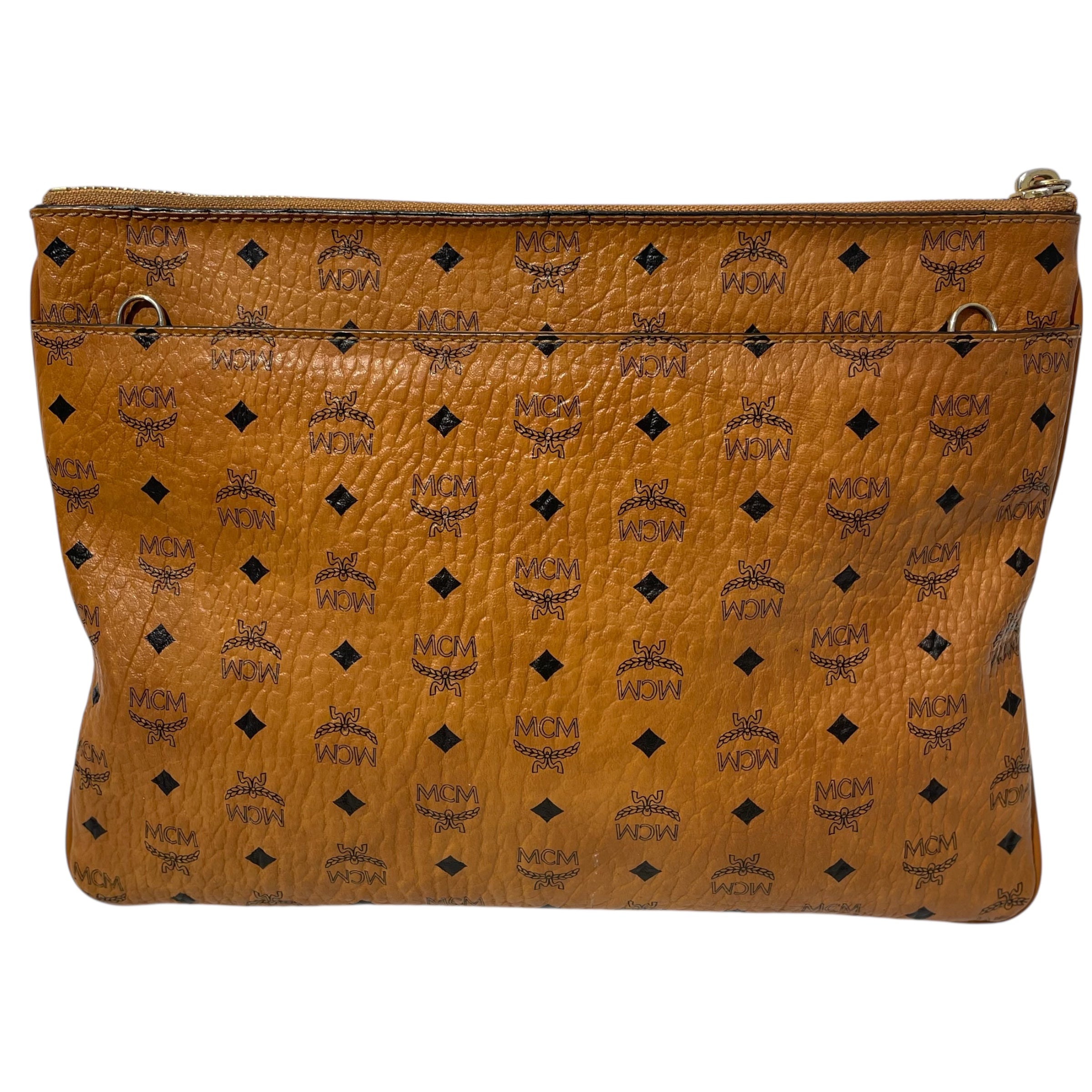 MCM/Cross Body Bag/M/Monogram/Leather/BRW/ view 4