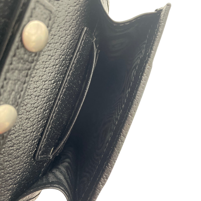 BALENCIAGA/GUCCI/Cross Body Bag/Monogram/Cotton/BLK/HACKER PHONE BAG