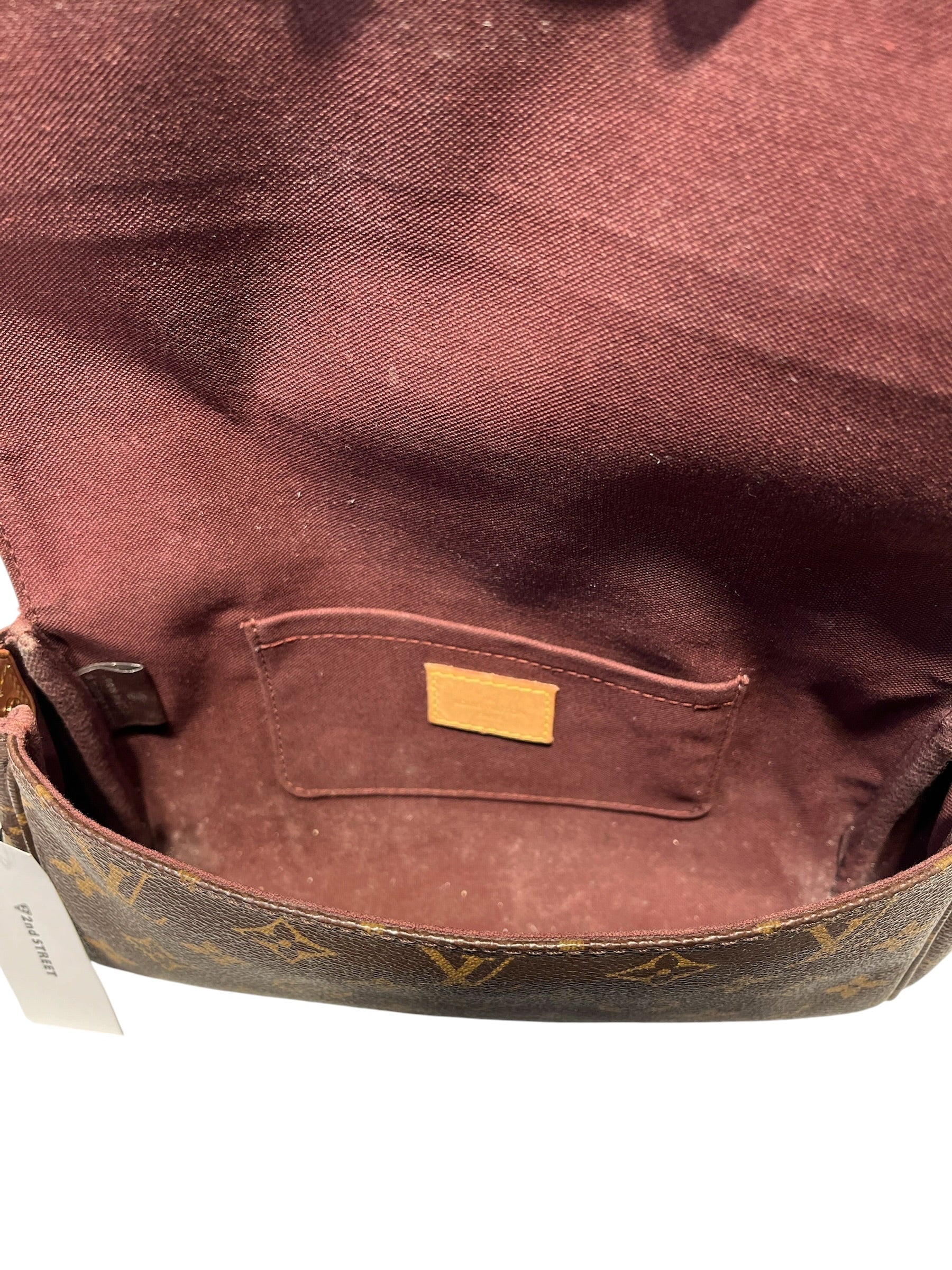 LOUIS VUITTON/Cross Body Bag/All Over Print/Leather/BRW/favorite MM view 6