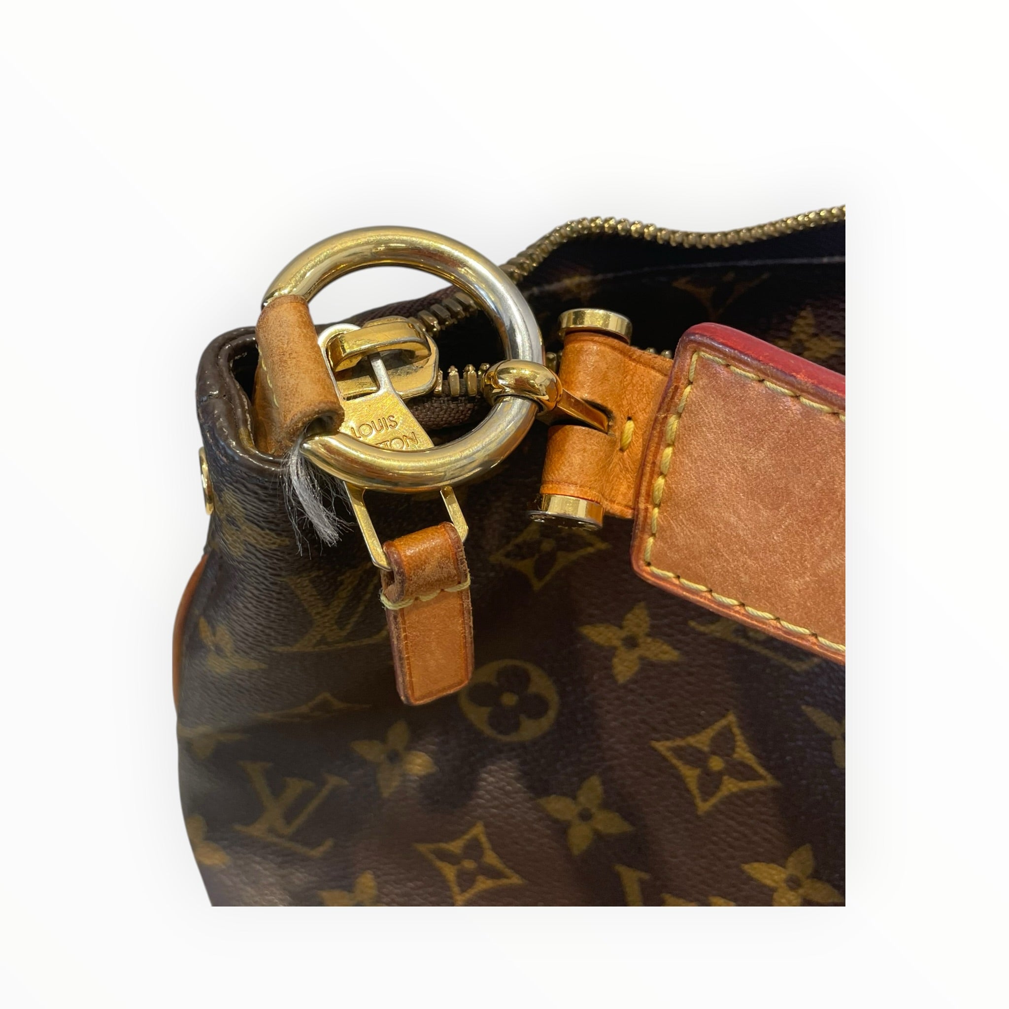 LOUIS VUITTON/Tote Bag/Leather/BRW/Sully PM view 7