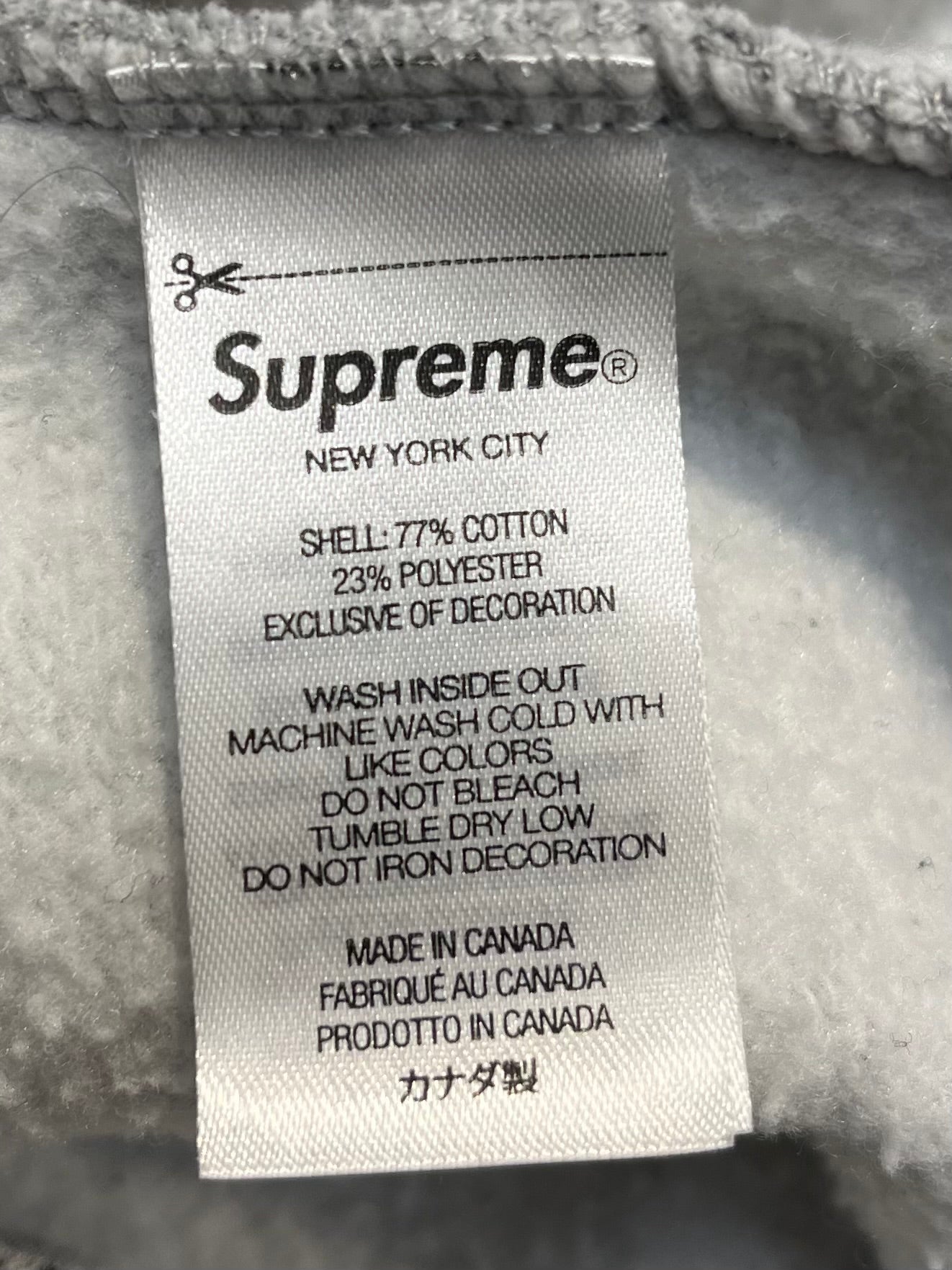 Supreme/Hoodie/M/Cotton/GRY/X DUCK DOWN RECORDS FW 2022 view 4