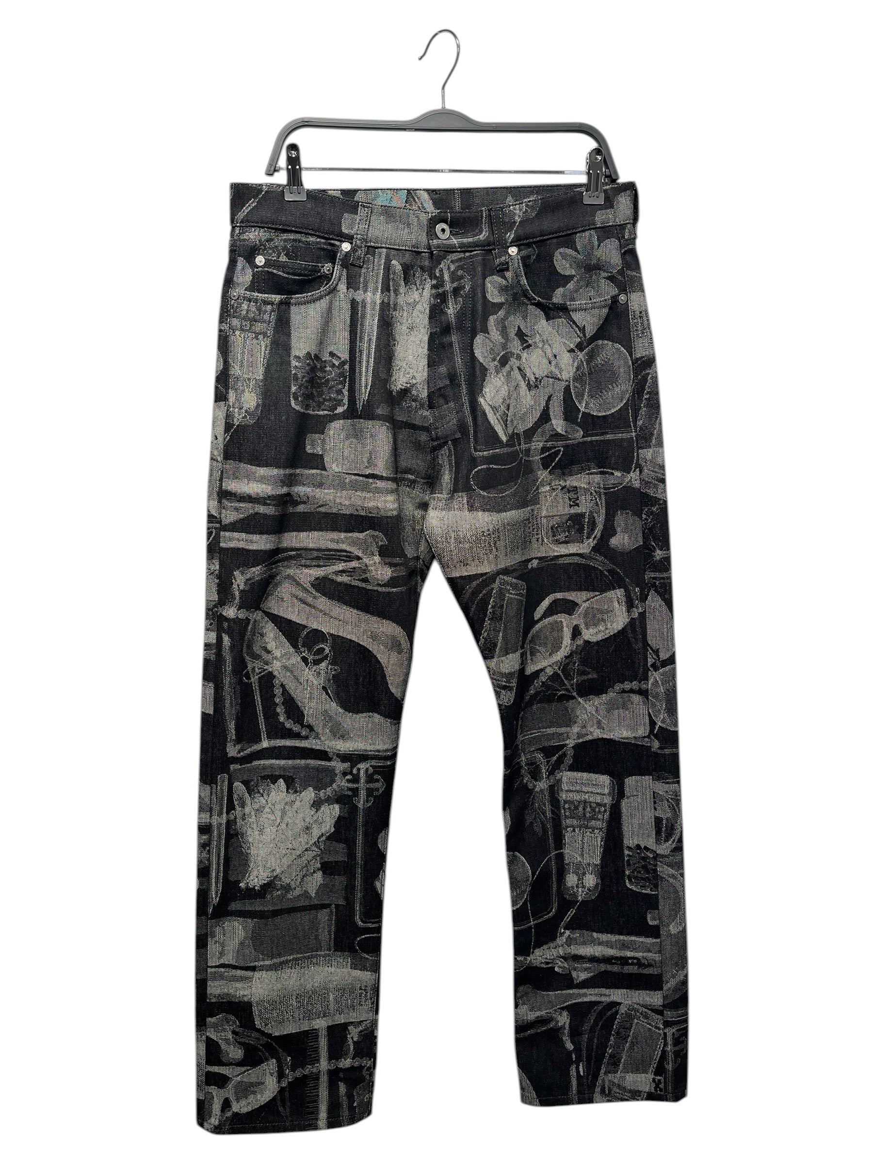 OFF-WHITE/Straight Pants/32/Denim/GRY/ view 2