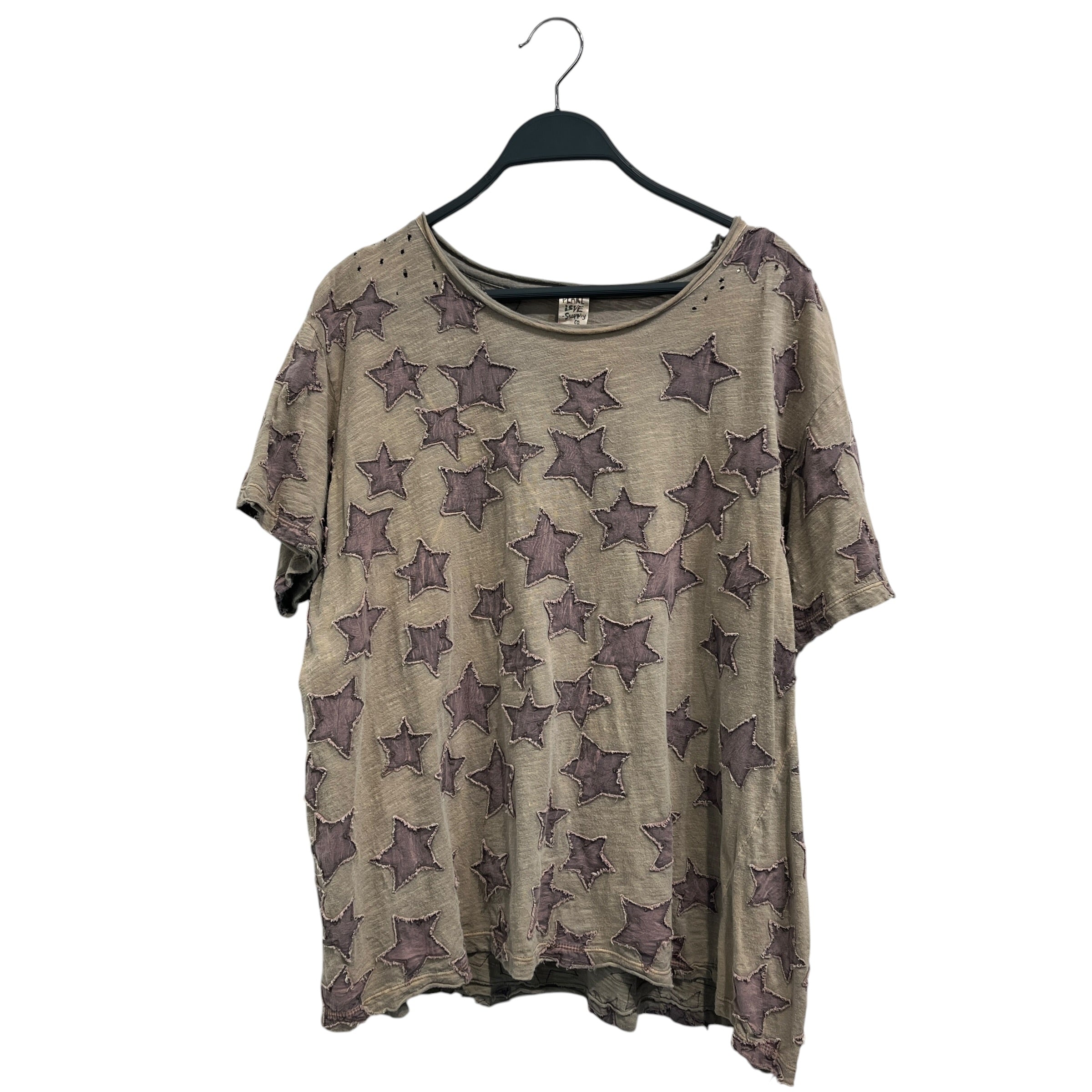 Magnolia Pearl/T-Shirt/Graphic/Cotton/GRY/Star Print view 1