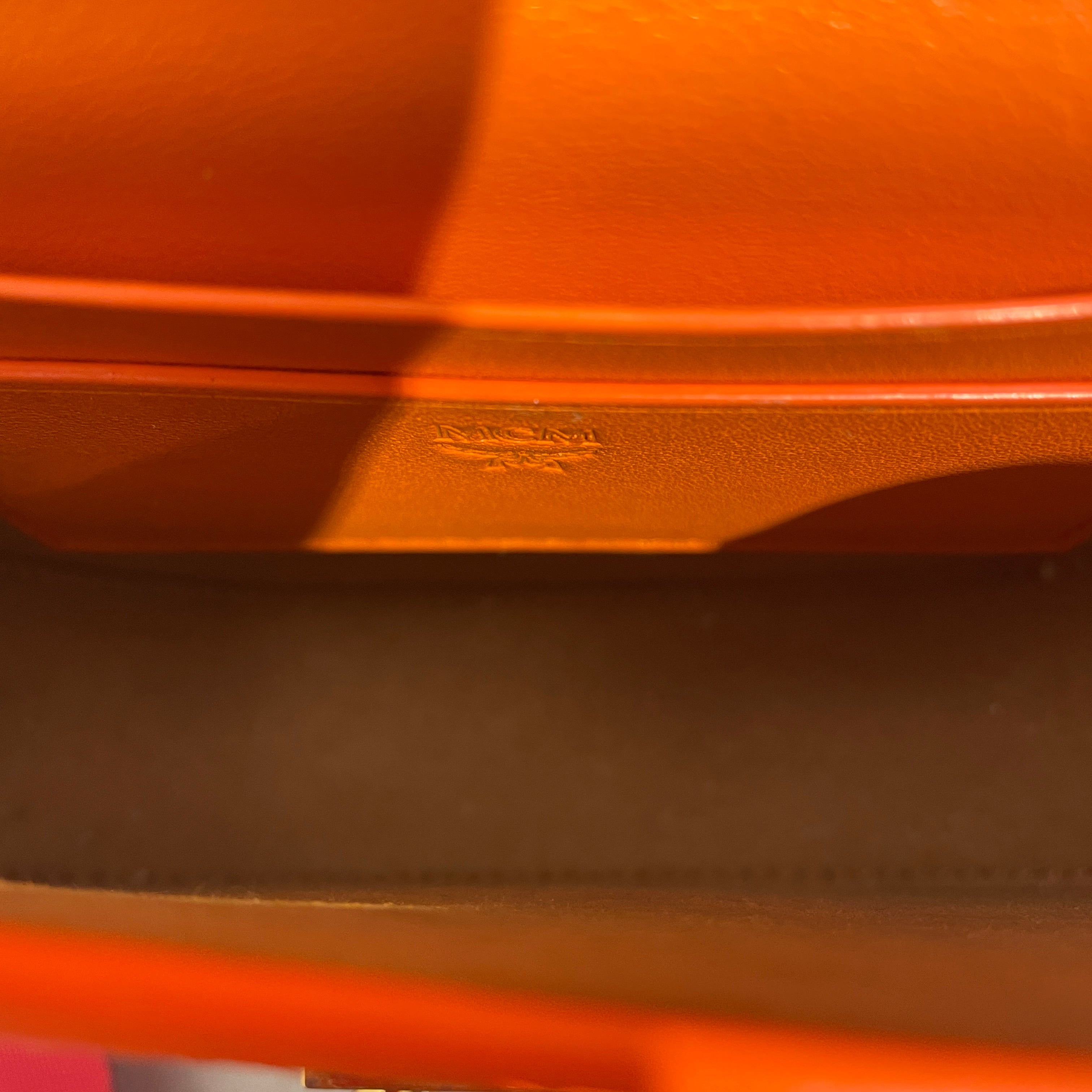 MCM/Cross Body Bag/Leather/ORN/Patricia in persimmon view 3