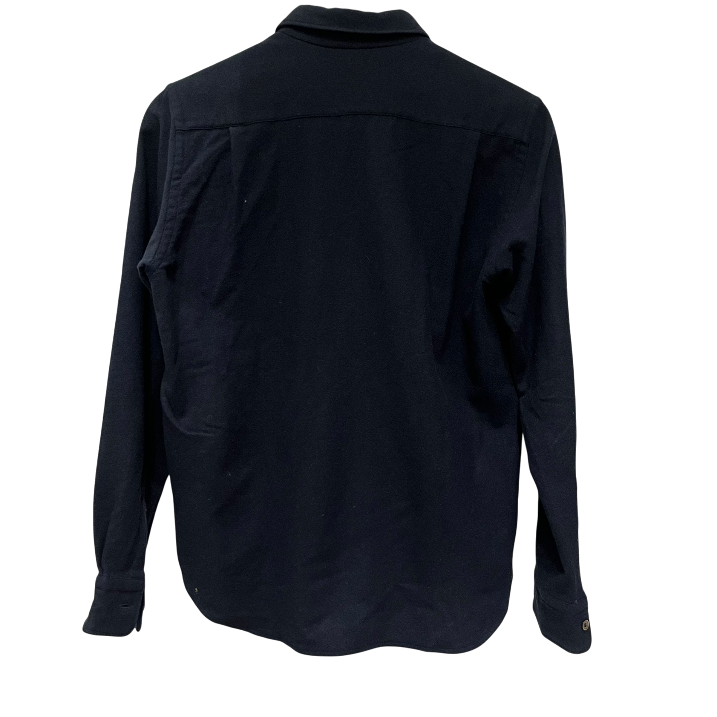 COMME des GARCONS HOMME PLUS/LS Shirt/S/Wool/NVY/Stripe/ view 3